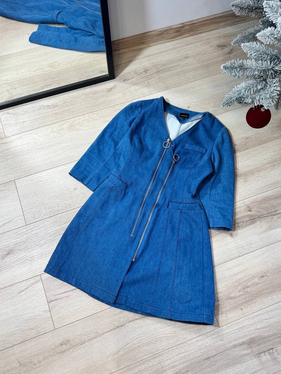Miss Sixty Vintage Y2K Miss Sixty Denim Mini Dress Size M Size M / US 6-8 / IT 42-44 - 1 Thumbnail