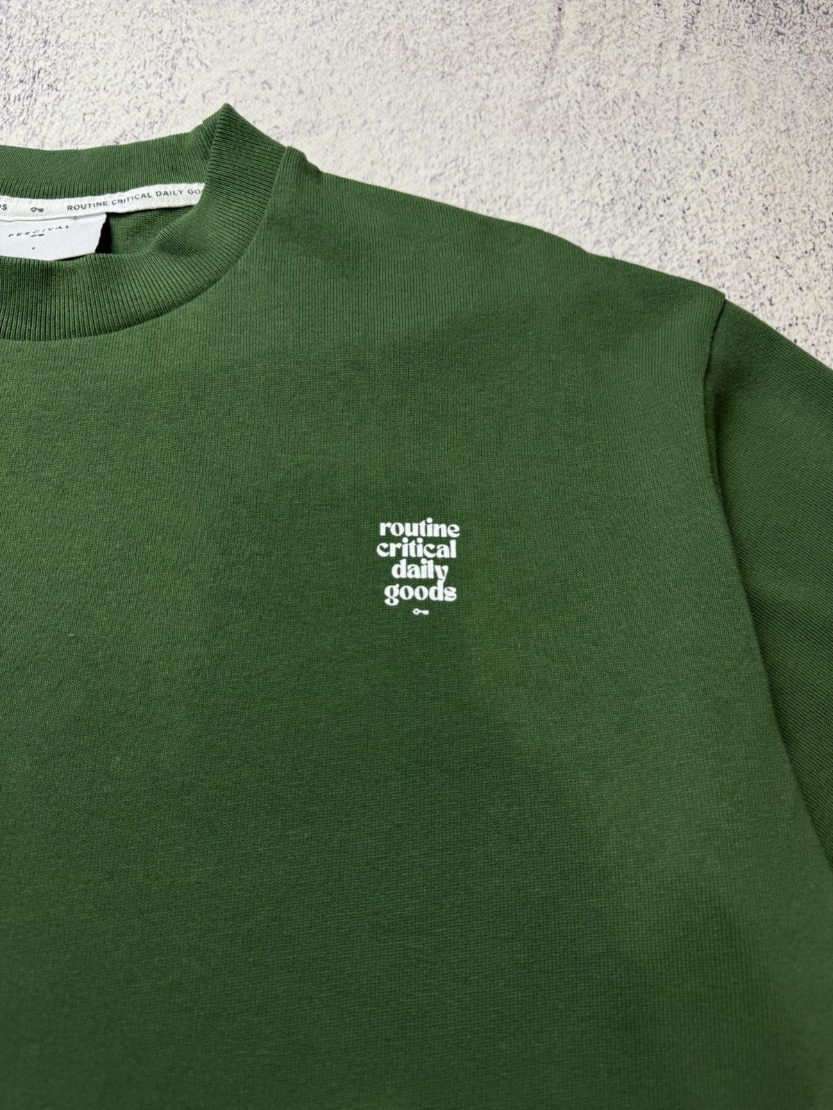 Percival Mens Percival T shirt Auxiliary Routine Critical Goods Size US S / EU 44-46 / 1 - 8 Thumbnail