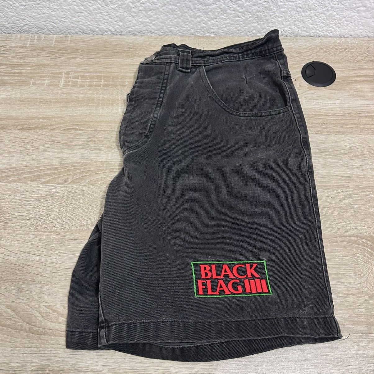 Vintage BLACK FLAG SHORTS VINTAGE 90’s Size US 36 / EU 52 - 3 Thumbnail