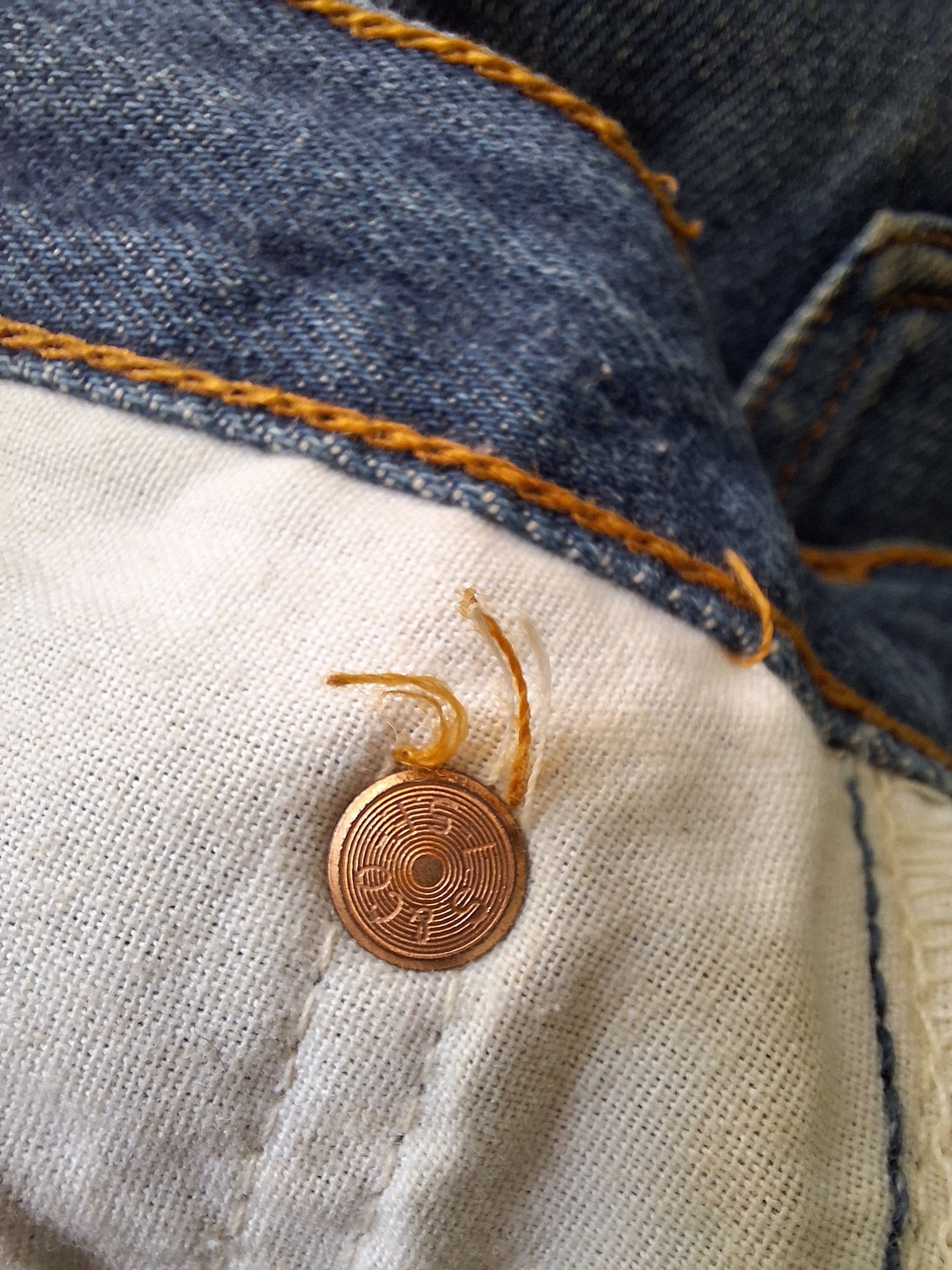 Levi's × Vintage Levi's Vintage Jeans Made In Usa 90s 00s Size US 30 / EU 46 - 14 Thumbnail