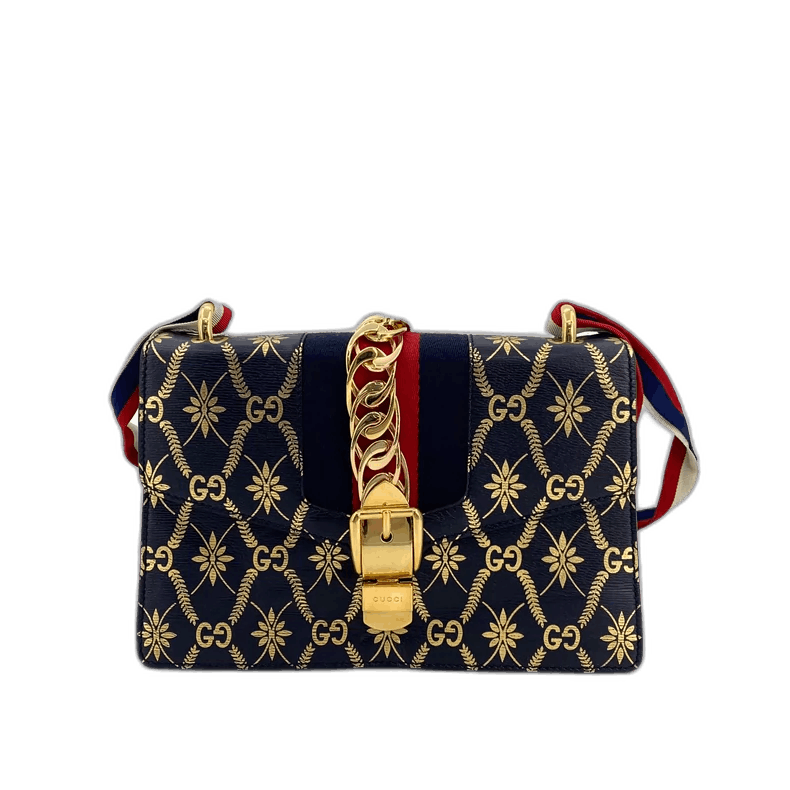 Gucci Colorful GG Shoulder Bag in Blue, Women's