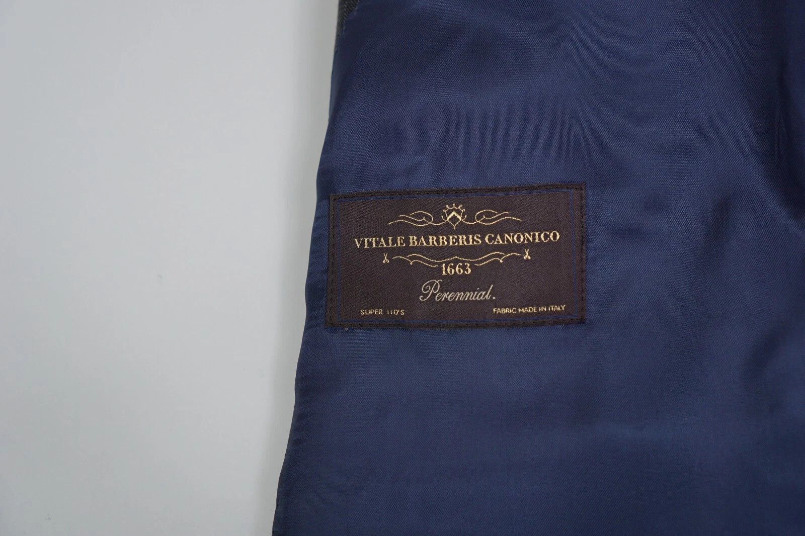 Suitsupply Men Suitsupply Blazer Lazio Grey Wool Vitale Barberis US40L Size 40L - 6 Thumbnail