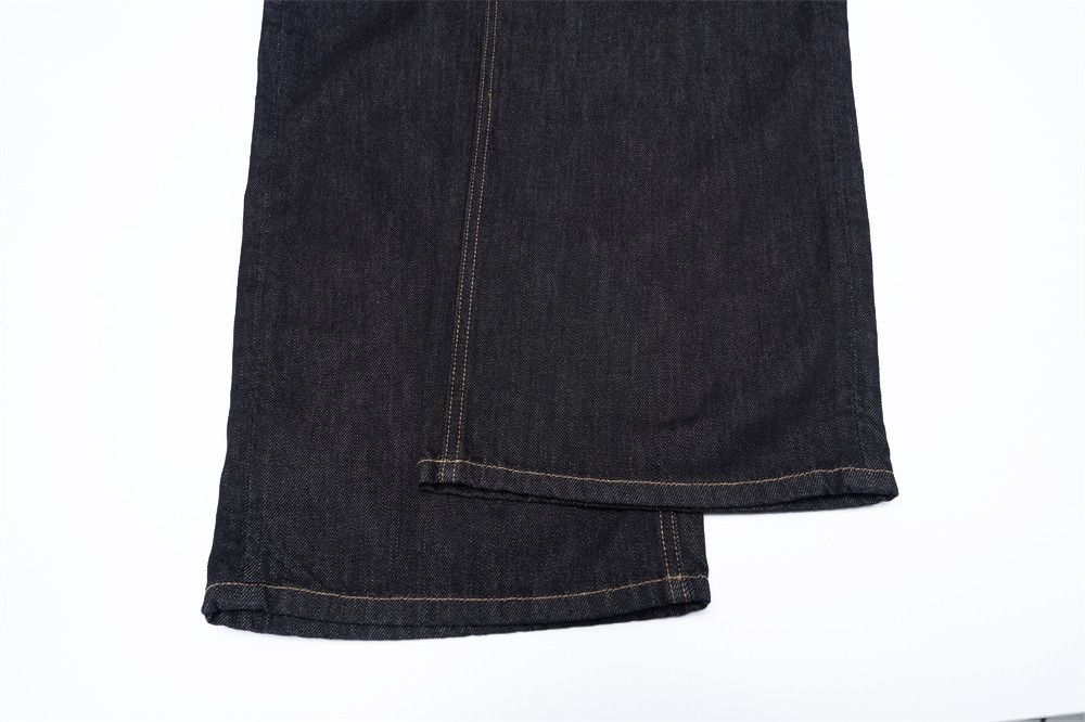 Jean Vintage men's cleanfit loose simple button jeans Size US 32 / EU 48 - 5 Thumbnail
