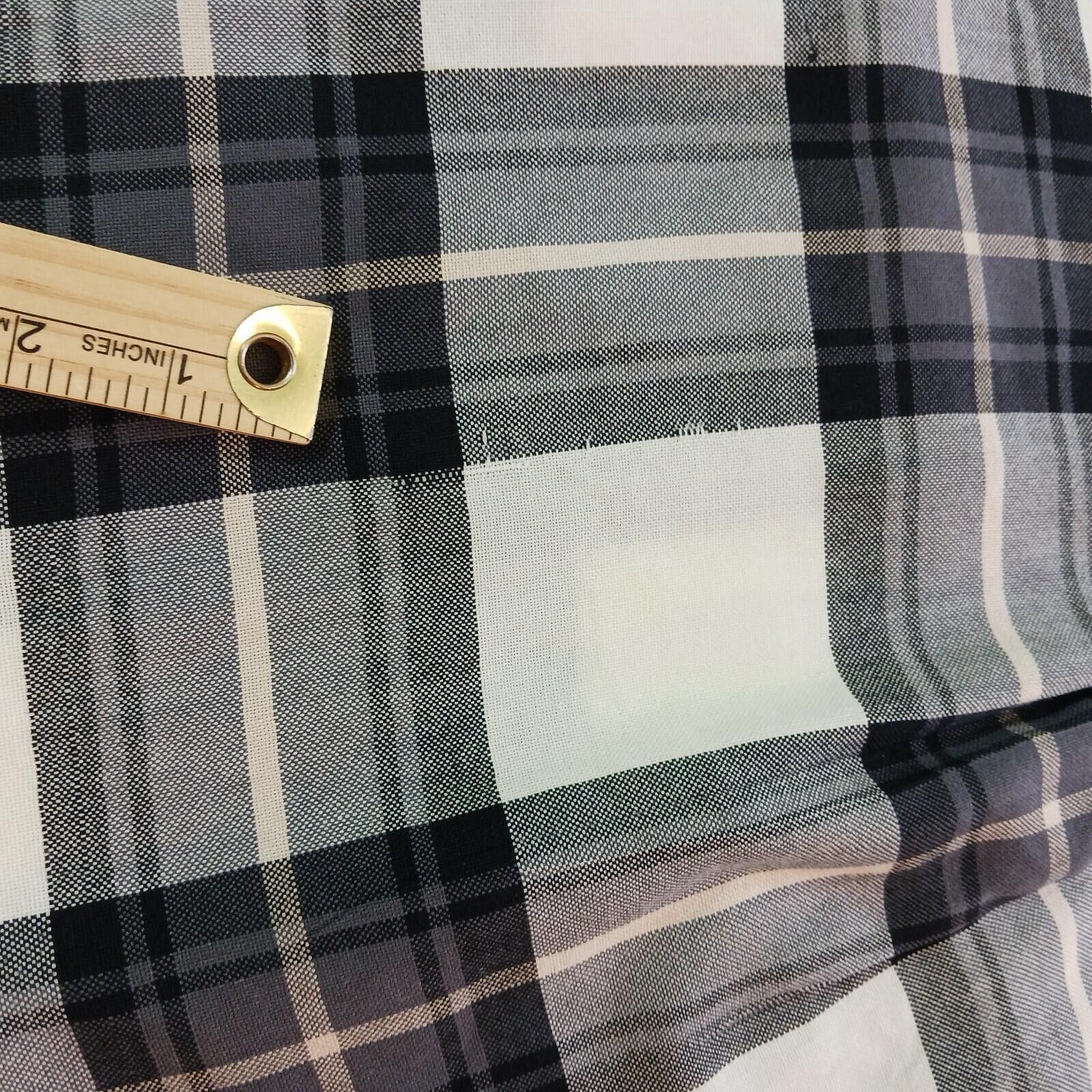 Other Northwest Blue Shirt Men LT Green/White Plaid Vintage Flanne Size US L / EU 52-54 / 3 - 6 Thumbnail