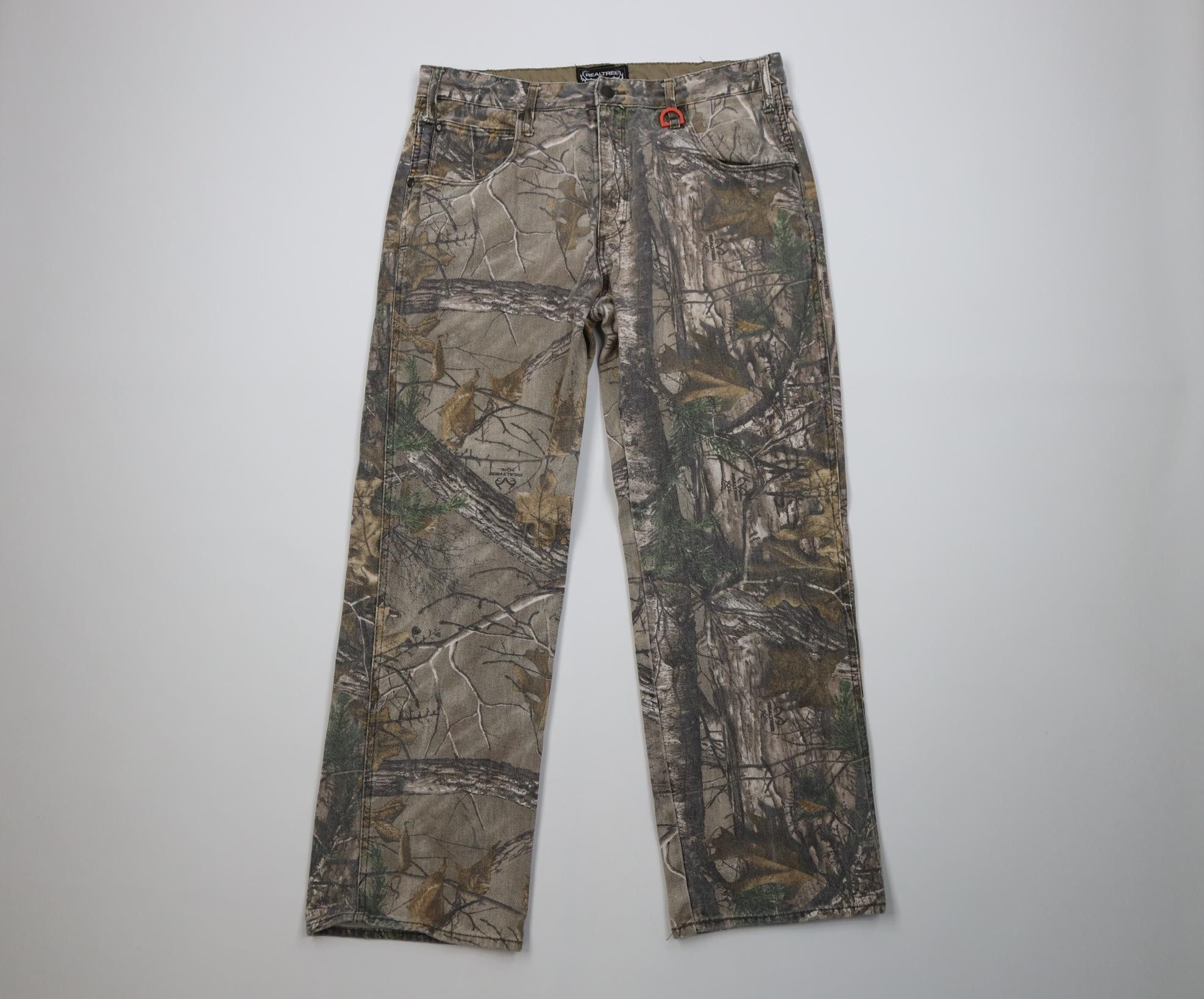 Vintage Vintage Y2K Streetwear Camouflage Wide Leg Denim Jeans Size US 34 / EU 50 - 1 Thumbnail