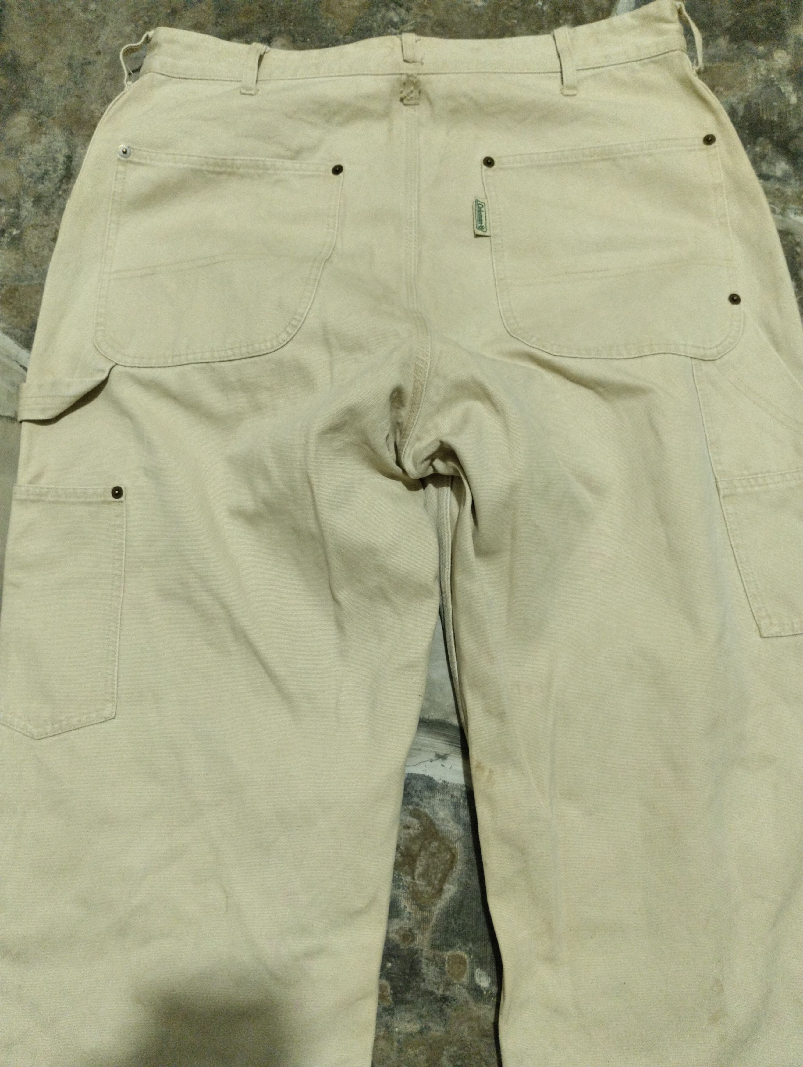 Coleman Coleman Carpenter Double Knee Canvas Pants Size US 34 / EU 50 - 9 Thumbnail