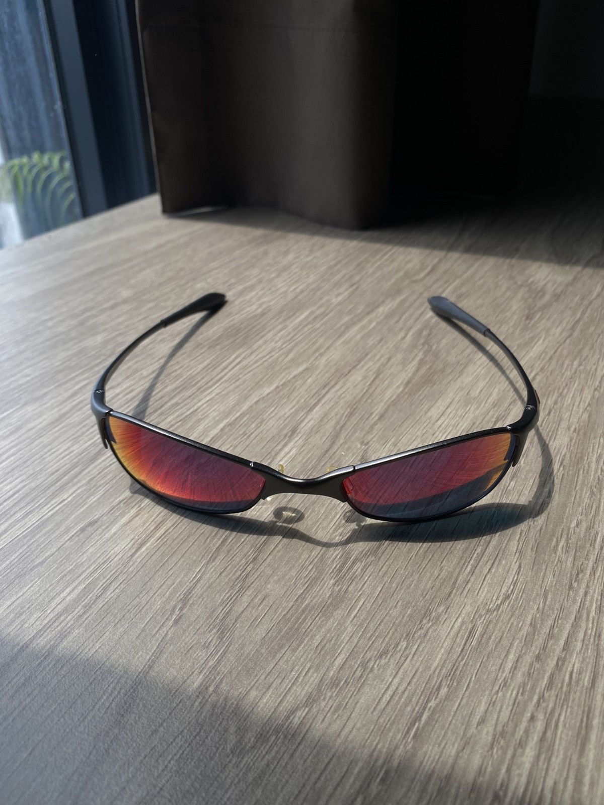 Oakley OAKLEY 2002 WIRETAP SUNGLASSES Size ONE SIZE - 1 Thumbnail