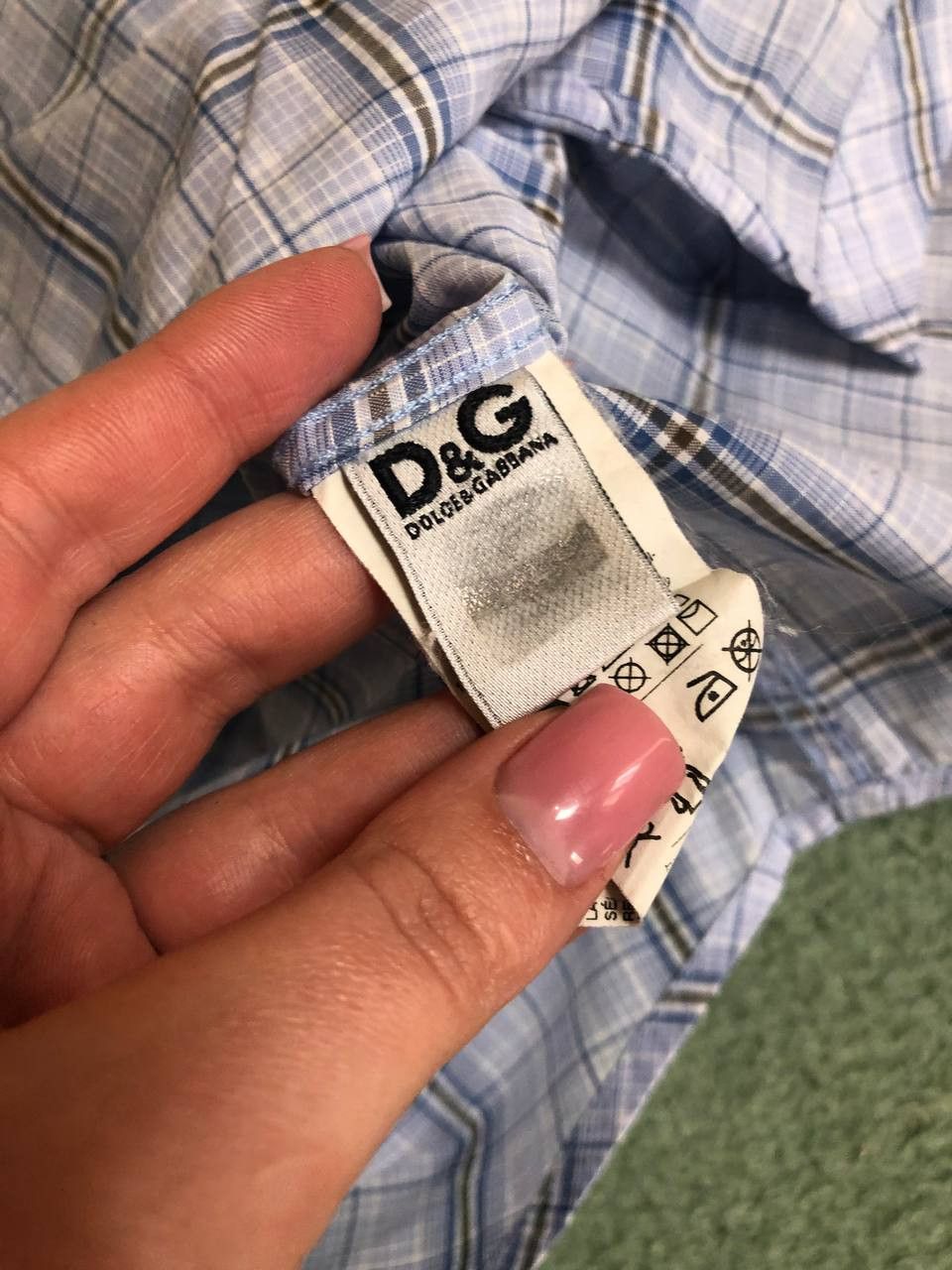 Dolce & Gabbana D&G DOLCE & GABBANA SLIM Dress Shirt ITALY Mens Button Down Size US M / EU 48-50 / 2 - 5 Thumbnail