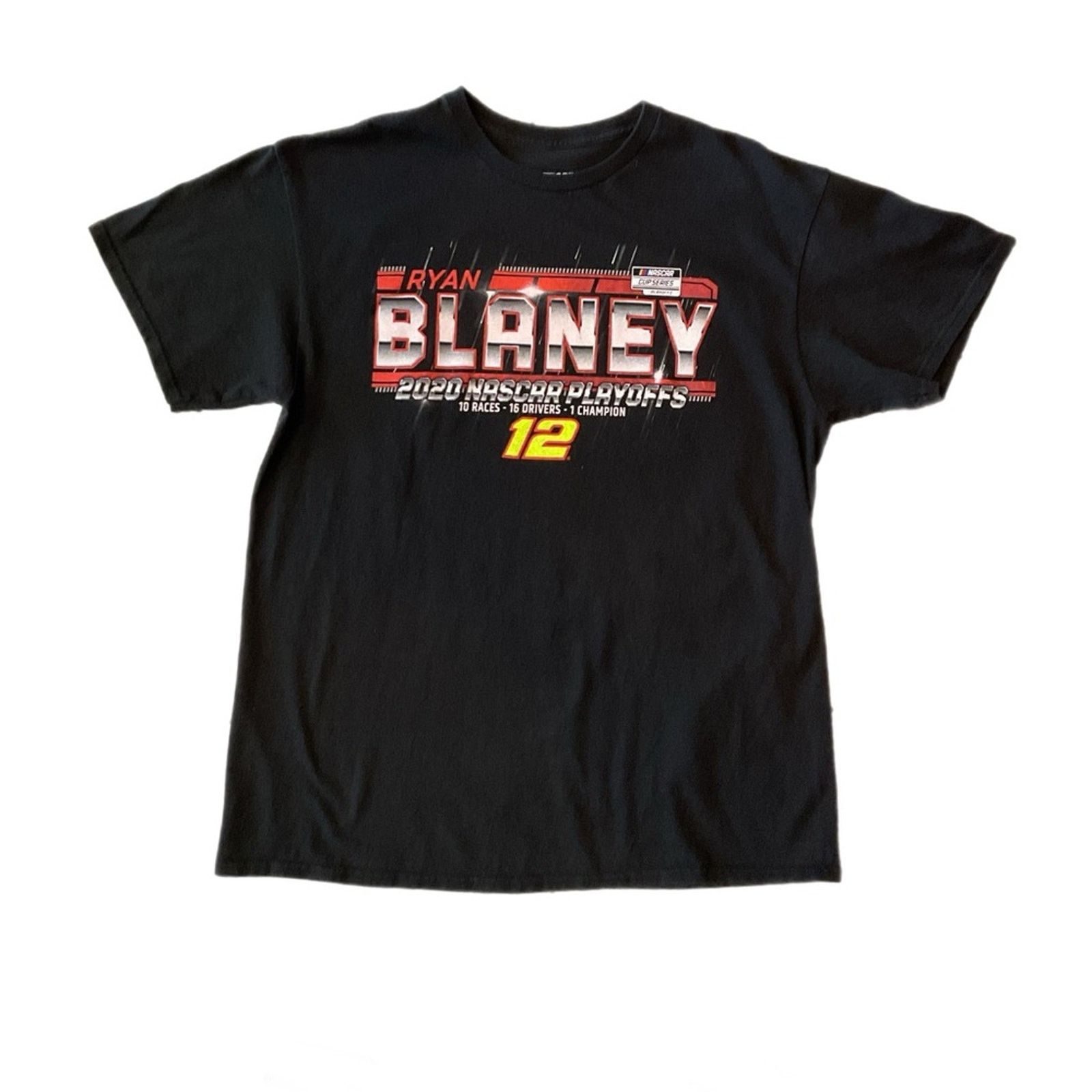Vintage Team Penske NASCAR Cup Series #12 (Ryan Blaney) T-Shirt Size US L / EU 52-54 / 3 - 1 Thumbnail