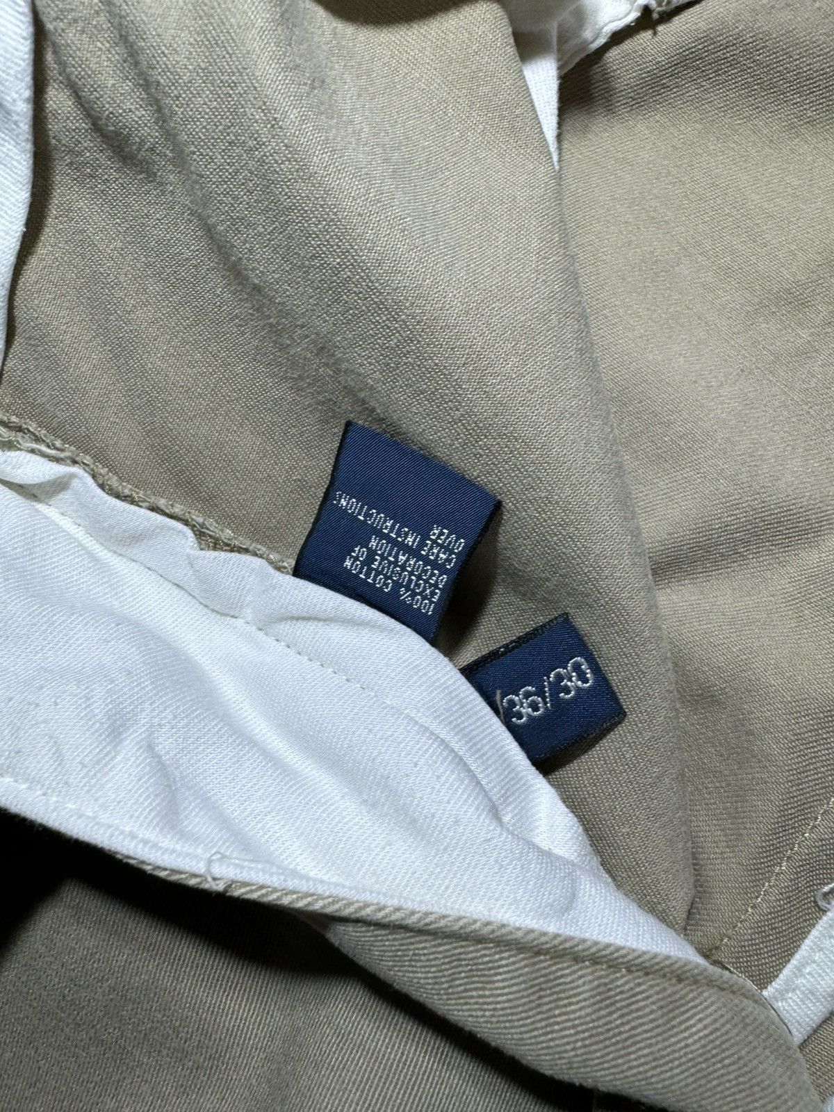 Polo Ralph Lauren × Vintage Polo Ralph Lauren Vintage Pants 36/30 Embroidered Logo Size US 36 / EU 52 - 8 Thumbnail