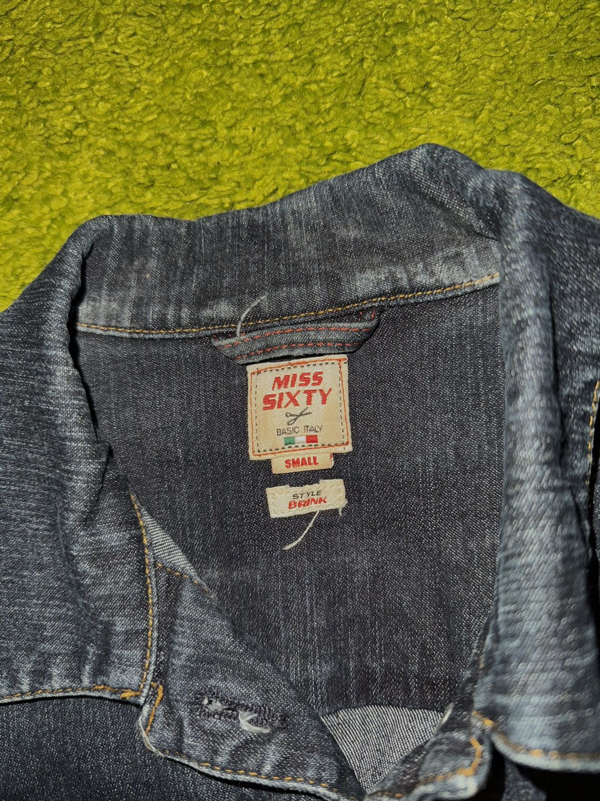 Hysteric Glamour × Miss Sixty × Vintage Miss Sixty 2000s vintage denim jacket Y2K Size S / US 4 / IT 40 - 5 Thumbnail
