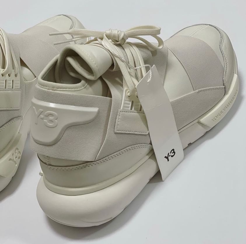 Adidas × Y-3 × Yohji Yamamoto Adidas Yohji Yamamoto Y-3 Qasa Off-White Size US 11 / EU 44 - 6 Thumbnail