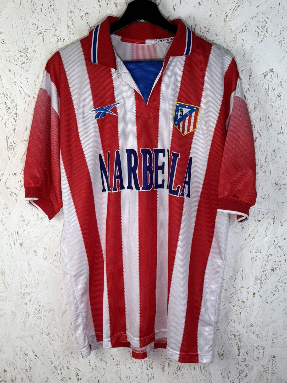 Reebok 90s Reebok Atletico Madrid 1998/99 Home Kit Soccer Jersey Size US XL / EU 56 / 4 - 1 Thumbnail