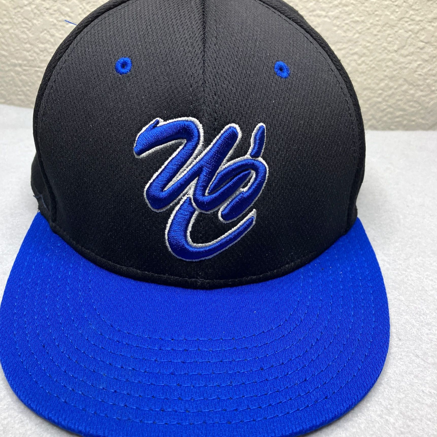 Vintage VINTAGE The Game Hat Mens Black Baseball Cap M Flex Fit Wake Christian Academy Bulldogs Size ONE SIZE - 2 Thumbnail