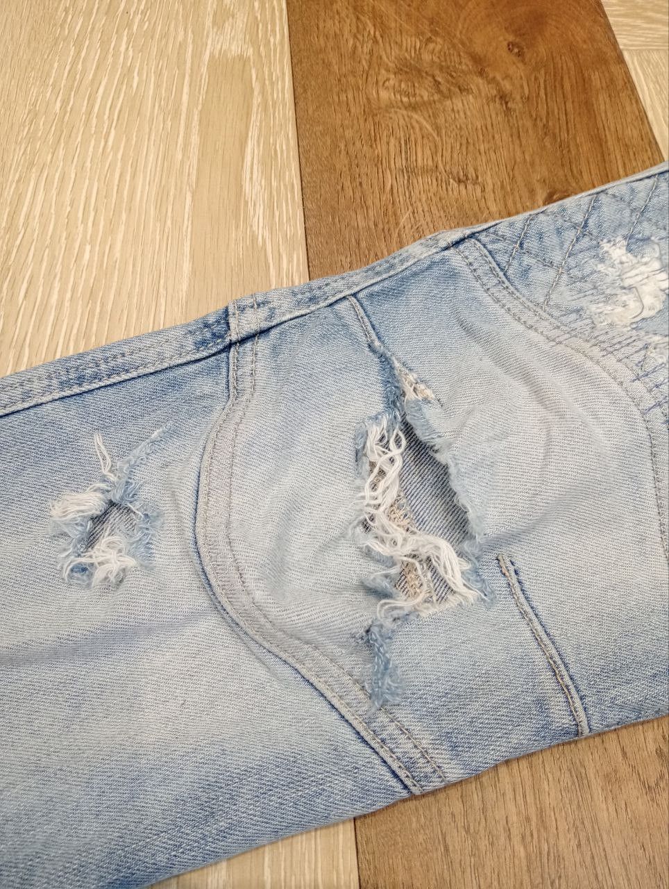 Vanquish VANQUISH JAPAN DISTRESSED BIKER JEANS - SIZE 30 Size US 30 / EU 46 - 9 Thumbnail