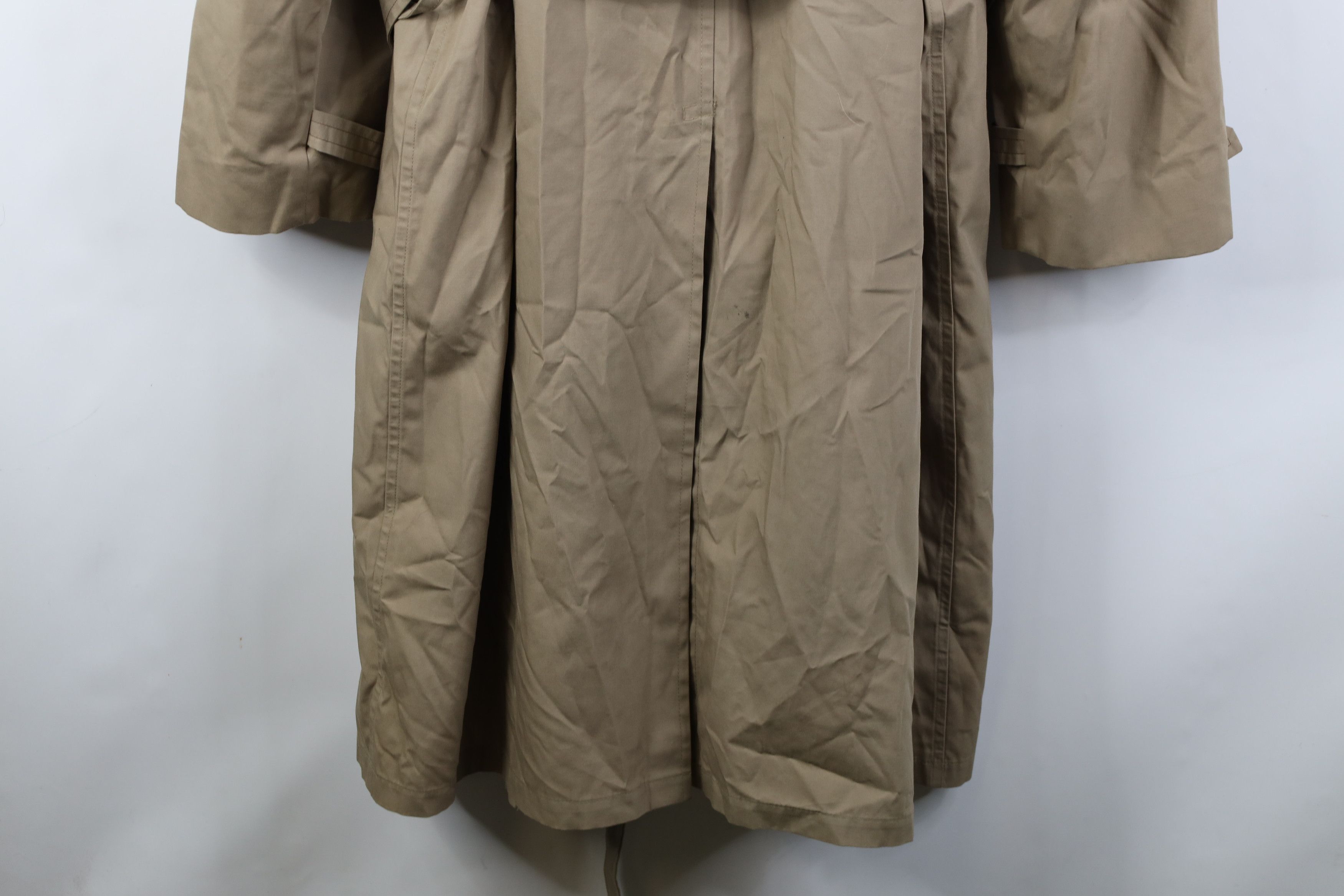 Vintage Vintage 70s Streetwear Trench Coat Rain Jacket Beige USA Size US XXL / EU 58 / 5 - 16 Thumbnail