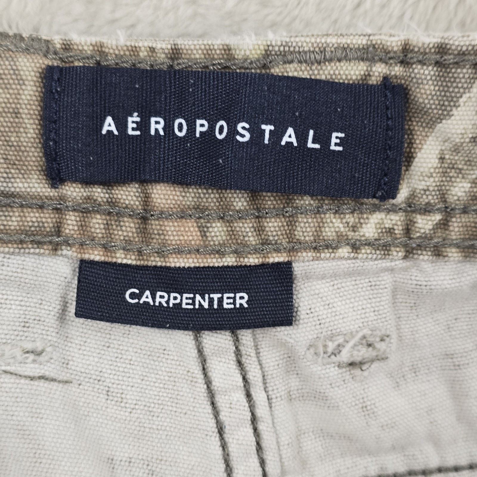 Aeropostale Aeropostale Carpenter Pants Men's Large 36x28 Camo Y2K Baggy Size US 36 / EU 52 - 5 Thumbnail