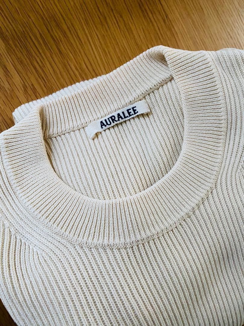Auralee Rib Knit Sweater Size US M / EU 48-50 / 2 - 2 Thumbnail