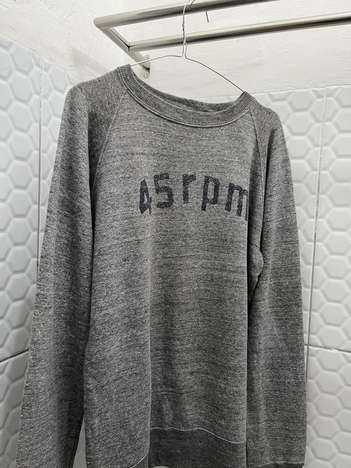 45rpm × Kapital Vintage 45RPM Spell Out Sweatshirt Size US M / EU 48-50 / 2 - 3 Thumbnail