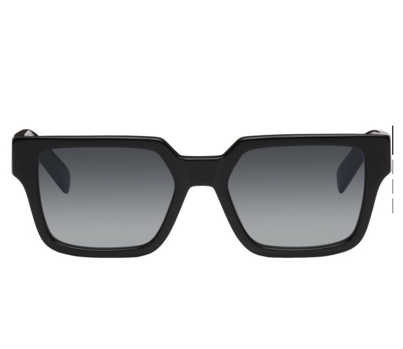 Prada Prada Black Square Sunglasses Size ONE SIZE - 1 Thumbnail