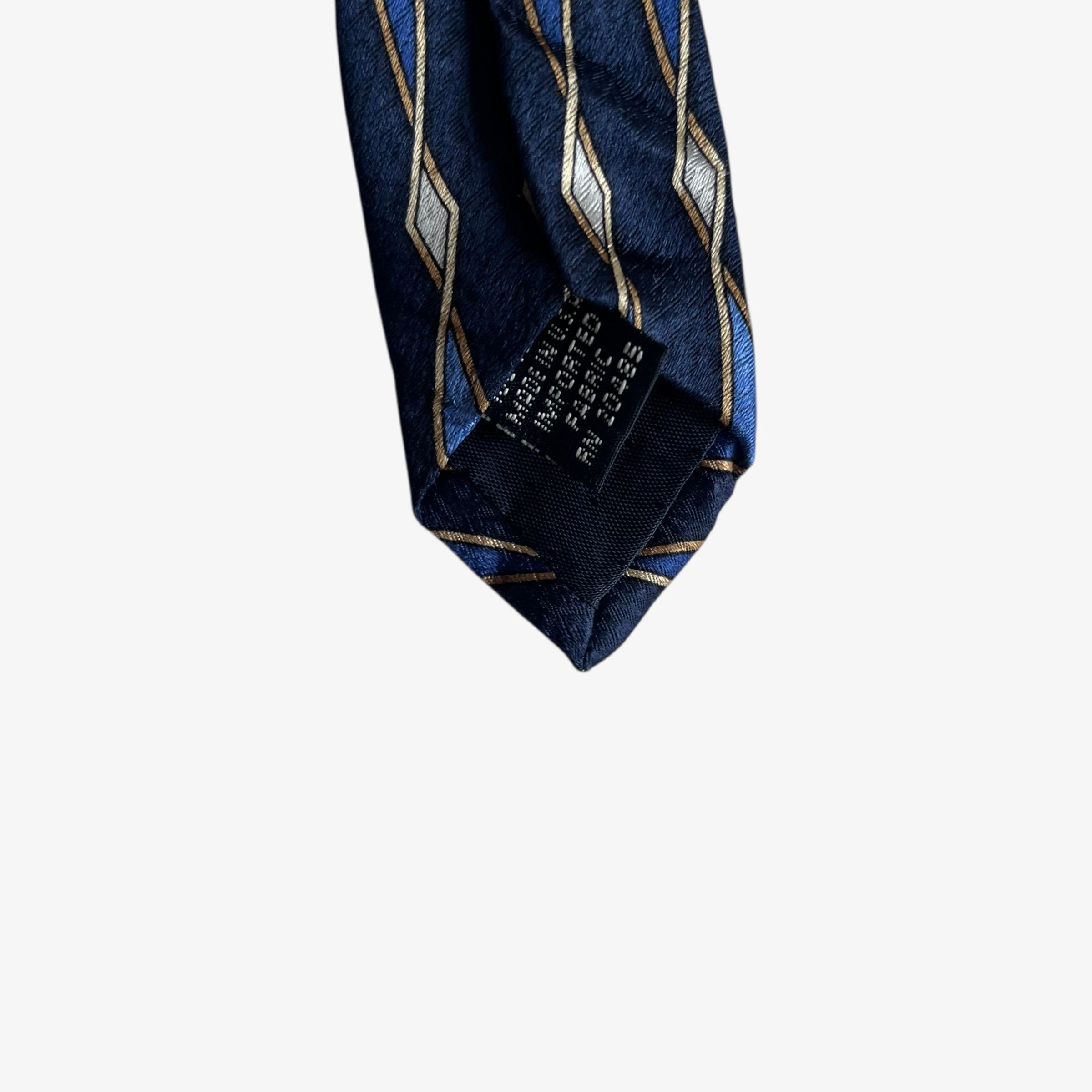 Pierre Cardin Vintage 90s Pierre Cardin Abstract Art Deco Print Silk Tie Size ONE SIZE - 3 Thumbnail