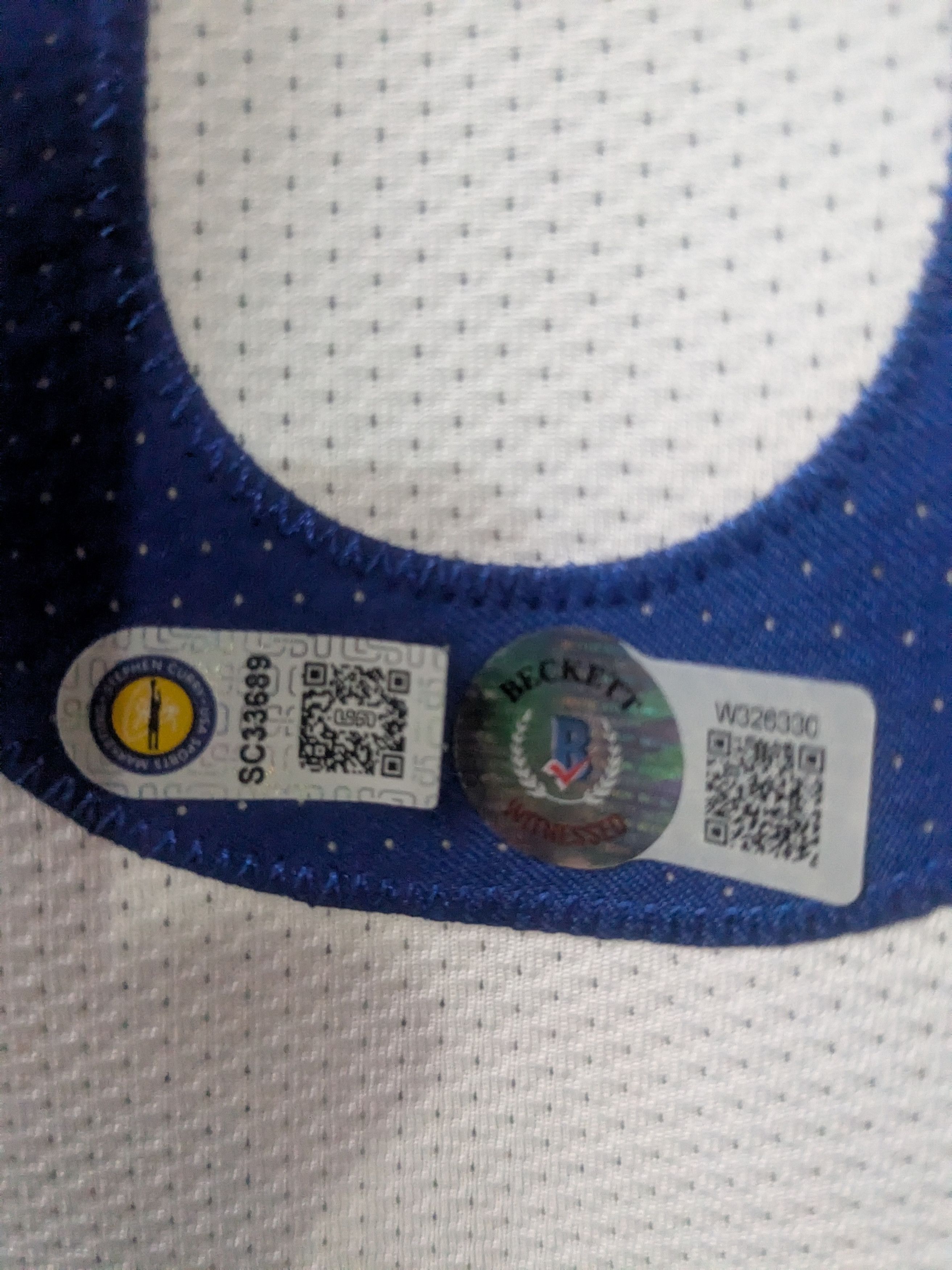 Nike Steph curry authentic signed gsw Nike jersey beckett Size US L / EU 52-54 / 3 - 3 Thumbnail