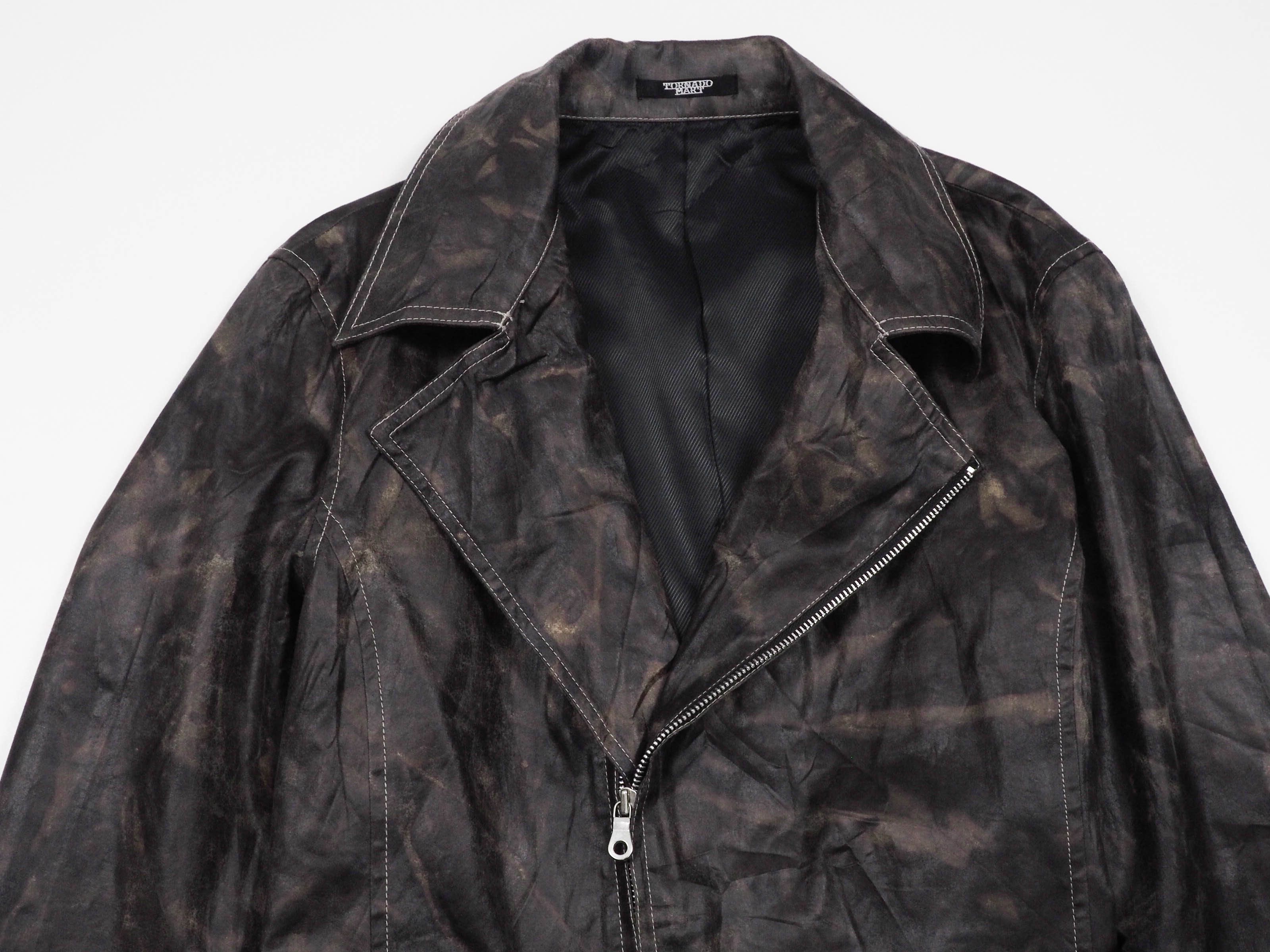 Tornado Mart Tornadomart rust leather jacket Size US L / EU 52-54 / 3 - 8 Thumbnail