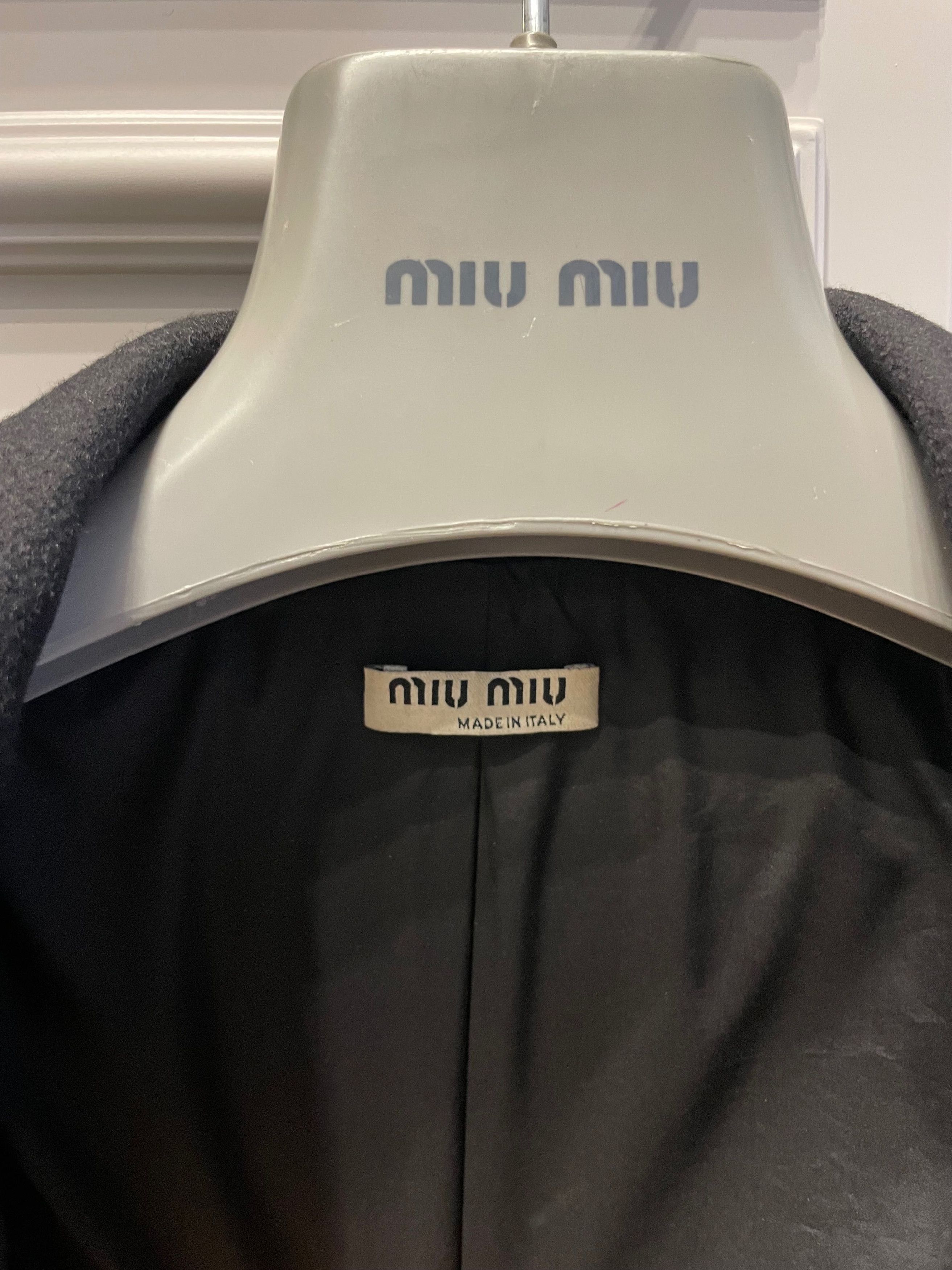 Miu Miu Miu Miu Wool Coat Vintage Prada Size M / US 6-8 / IT 42-44 - 7 Thumbnail
