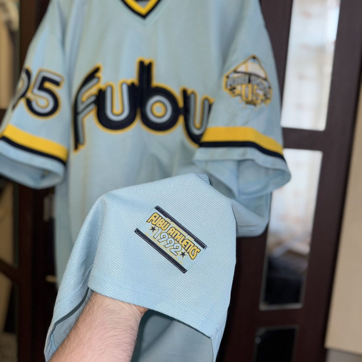 Fubu VINTAGE FUBU SPORTS JERSEY HIP-HOP STYLE Size US L / EU 52-54 / 3 - 4 Thumbnail