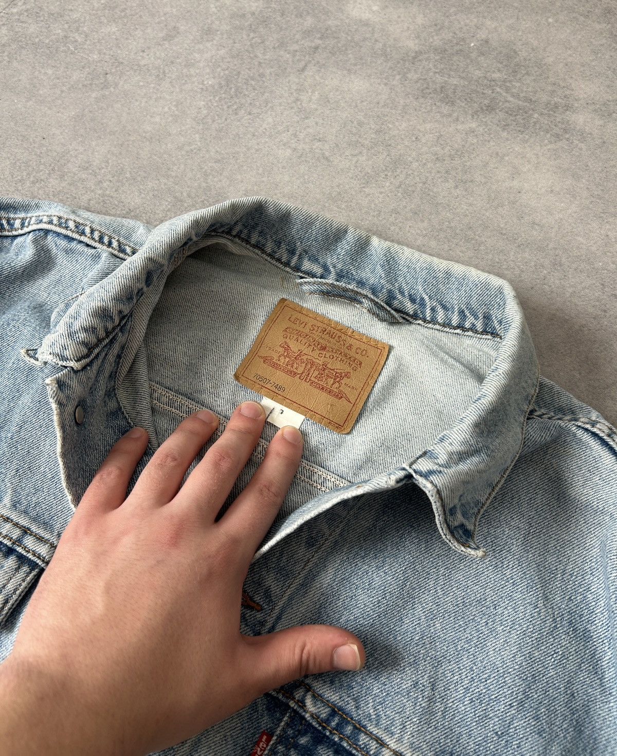 Levi's Vintage Clothing Vintage Levis 90s denim jacket mens size M Size US M / EU 48-50 / 2 - 8 Thumbnail