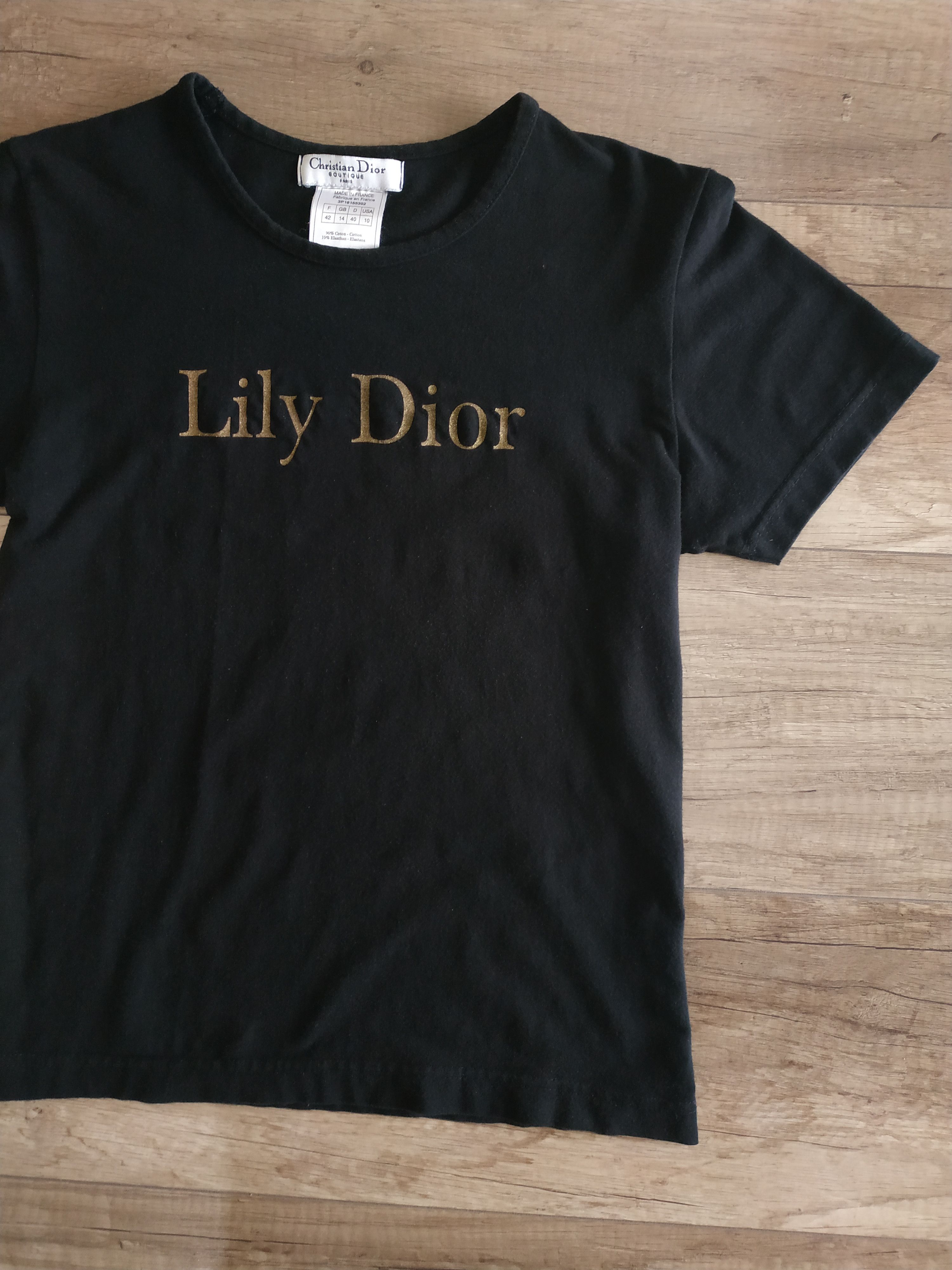 Dior Christian Dior Women's Vintage T-shirt, s. SMALL Size S / US 4 / IT 40 - 2 Thumbnail