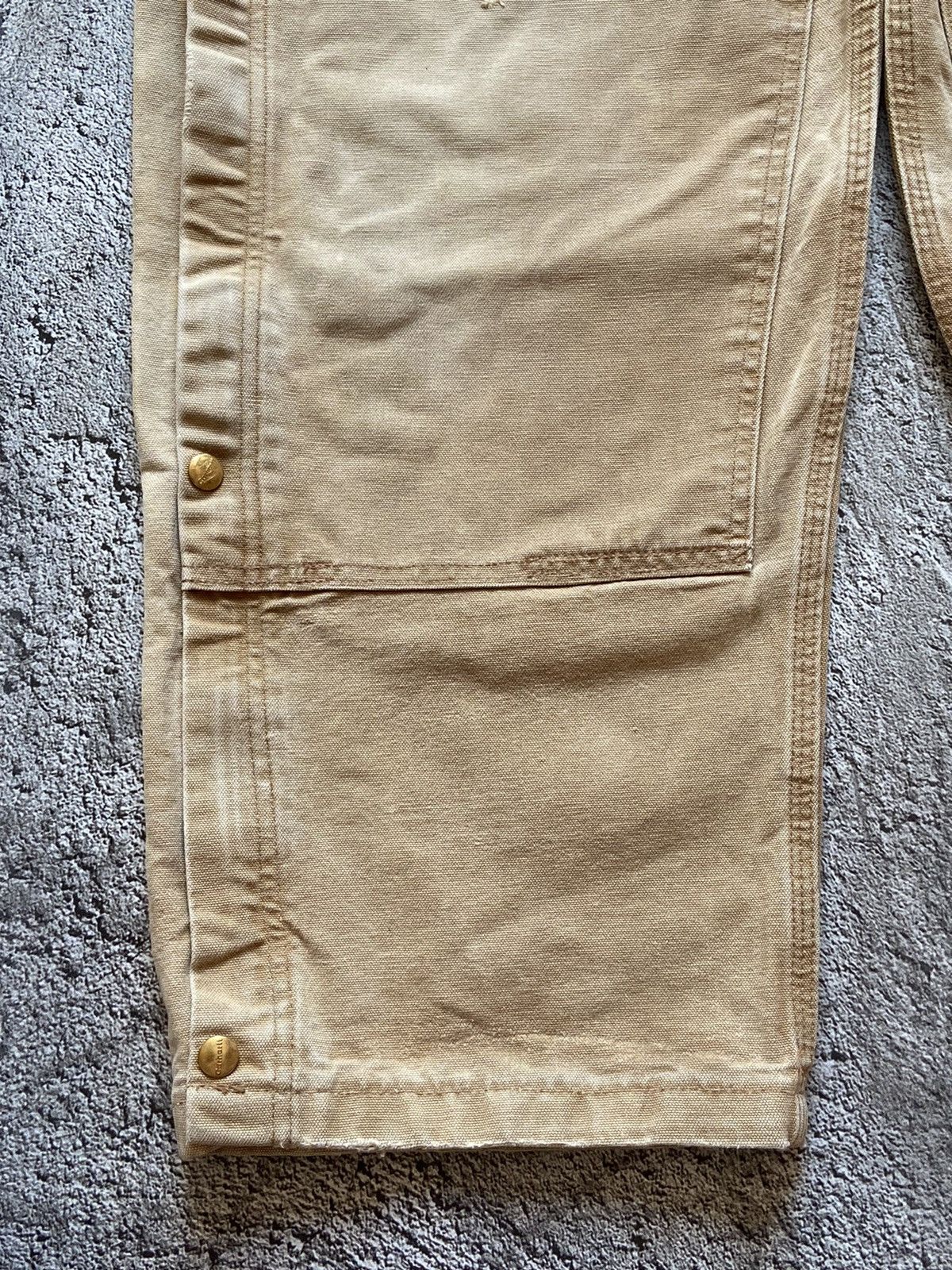 Carhartt × Vintage Vintage 80s Carhartt Archival Faded Distressed Overall Size US 40 / EU 56 - 10 Thumbnail
