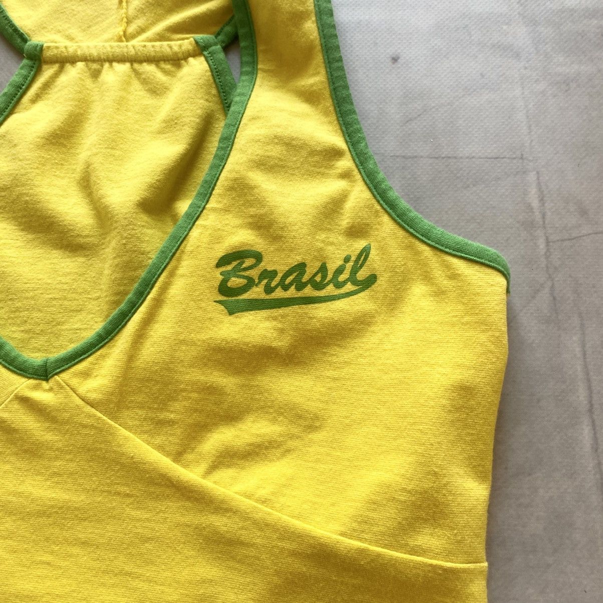Cop Copine × Hysteric Glamour × Japanese Brand Y2K Brazil Hysteric Glamour Argentina Style Tank Top Size M / US 6-8 / IT 42-44 - 3 Thumbnail
