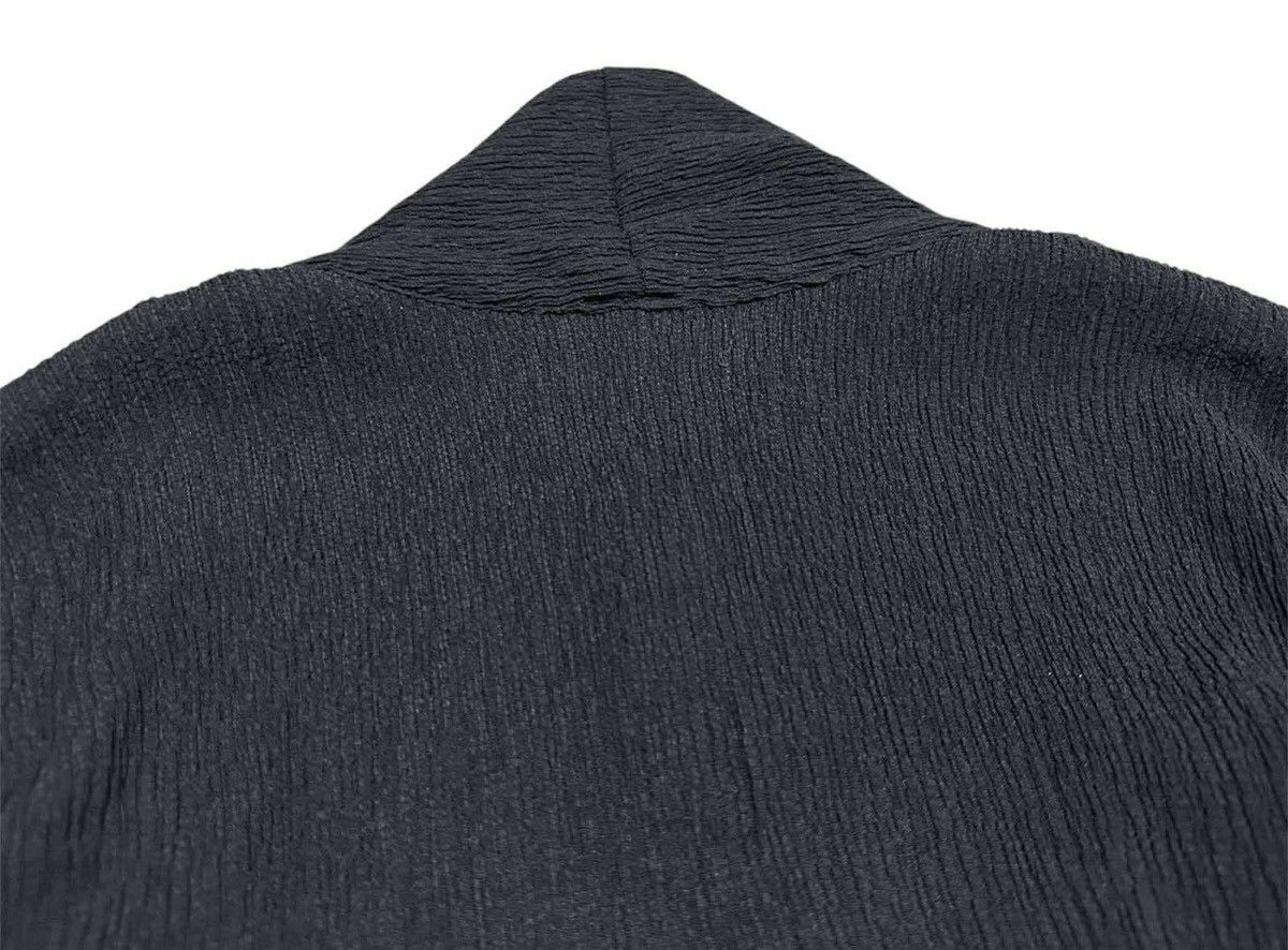 Shellac 🔥Y2K Shellac x Semantic Designs Asymmetric Pleats Cardigan Size US M / EU 48-50 / 2 - 14 Thumbnail