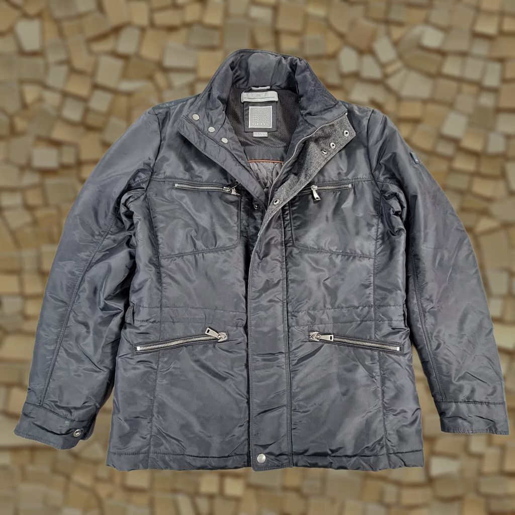 Geox GEOX Mens Jacket Medium Khaki Navy Blue 38 Quickness Thermore Water Repellent Size US M / EU 48-50 / 2 - 1 Thumbnail