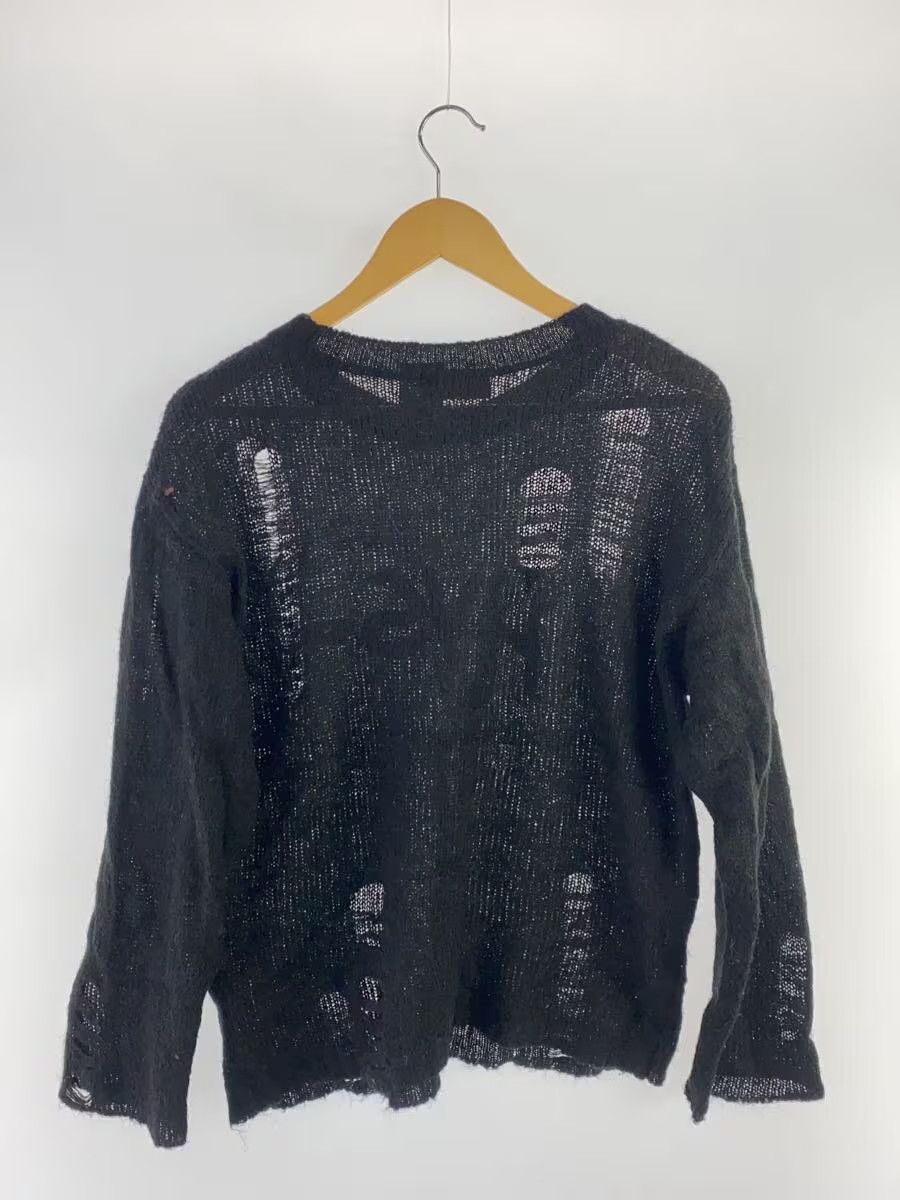 Hysteric Glamour Distressed Logo Knit Sweater Size US M / EU 48-50 / 2 - 2 Thumbnail