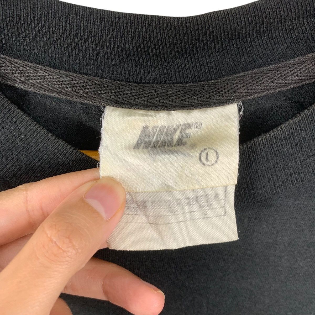 Vintage 90’ NIKE 5 COLLECTION Swoosh Logo Basketball Tee
