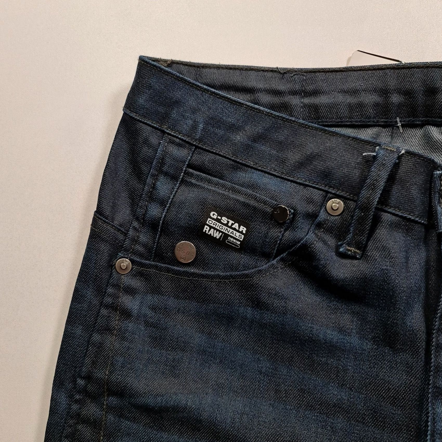 G-Star G-Star Arc 3D Womens Jeans Dark Blue W25 L32 Boyfriend Fit Denim ARC 3D Jeans Womens Girls Menus Size 42" / US 20 - 3 Thumbnail