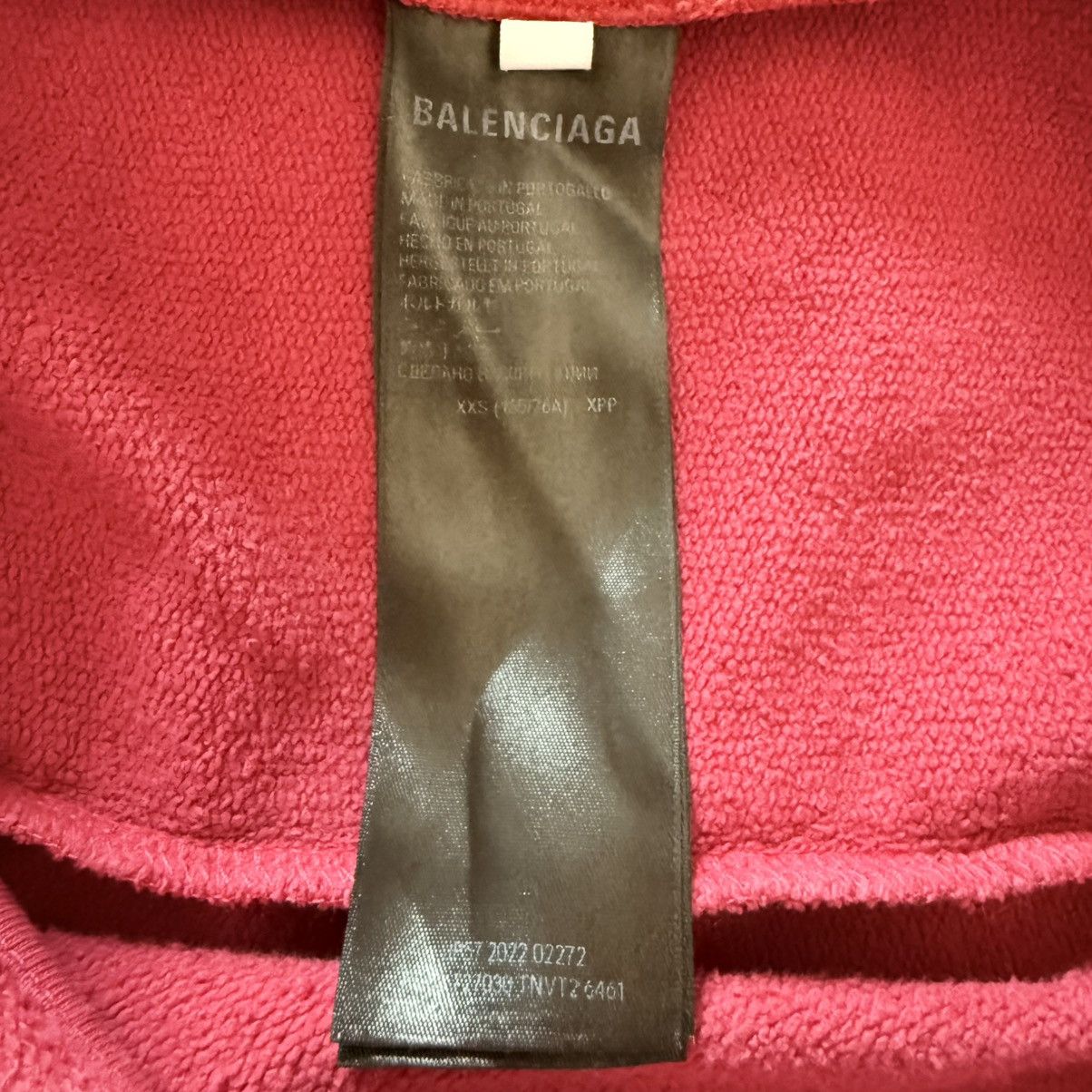Balenciaga LIMITED EDITION 48/50 Balenciaga reconstructed hoodie Size US XXS / EU 40 - 6 Thumbnail