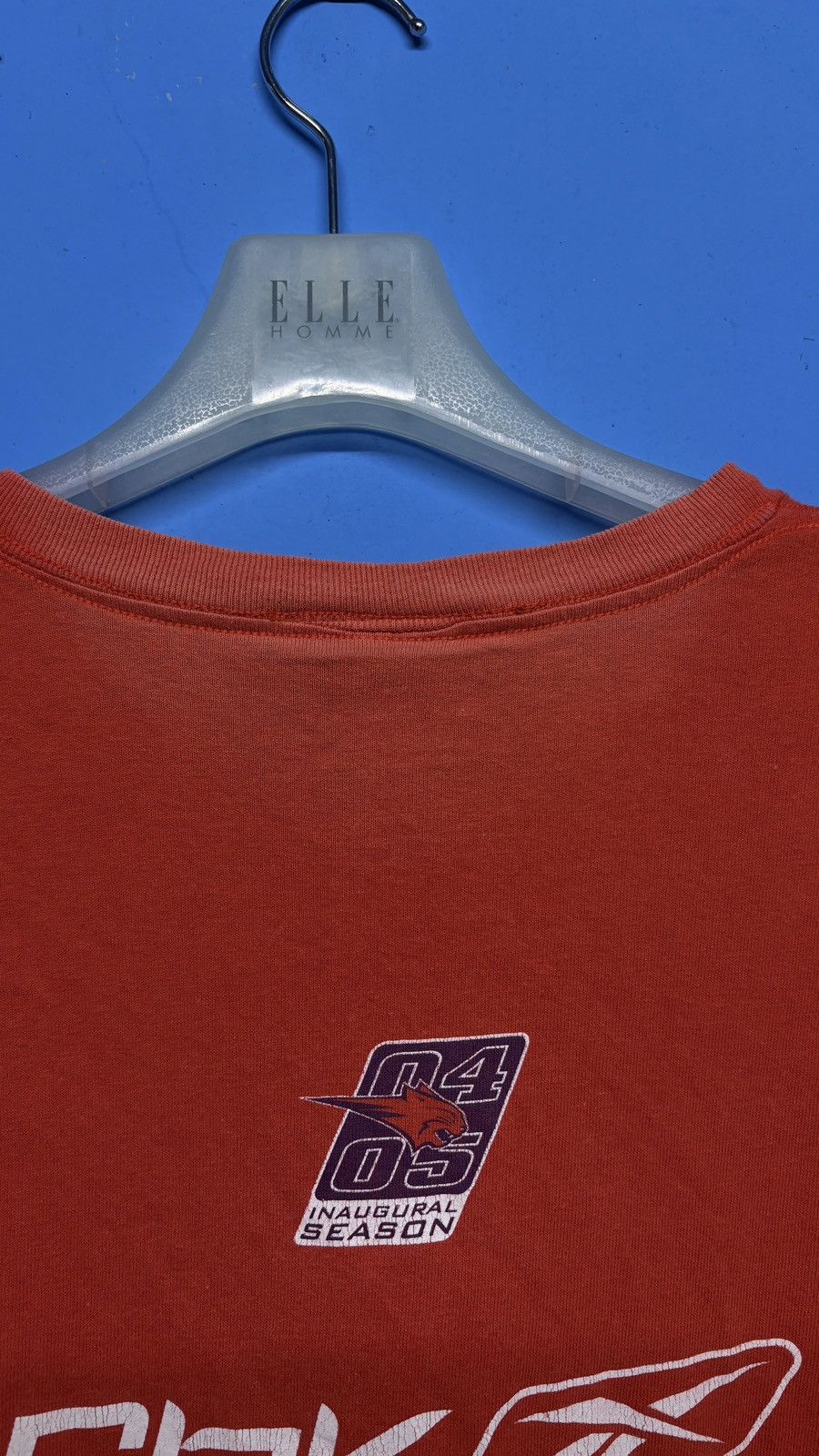 NBA × Reebok × Vintage Charlotte Bobcats Shirt Adult L Orange Basketball NBA Size US L / EU 52-54 / 3 - 7 Thumbnail