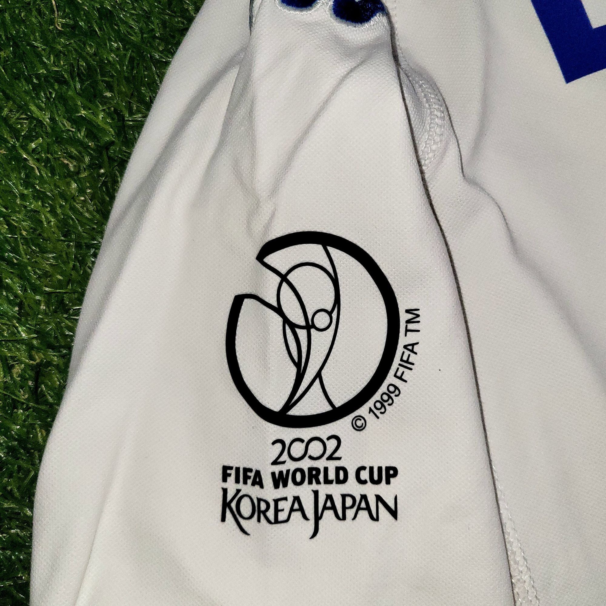 Kappa Del Piero Italy Kappa 2002 WORLD CUP Away Soccer Jersey L Size US L / EU 52-54 / 3 - 3 Thumbnail