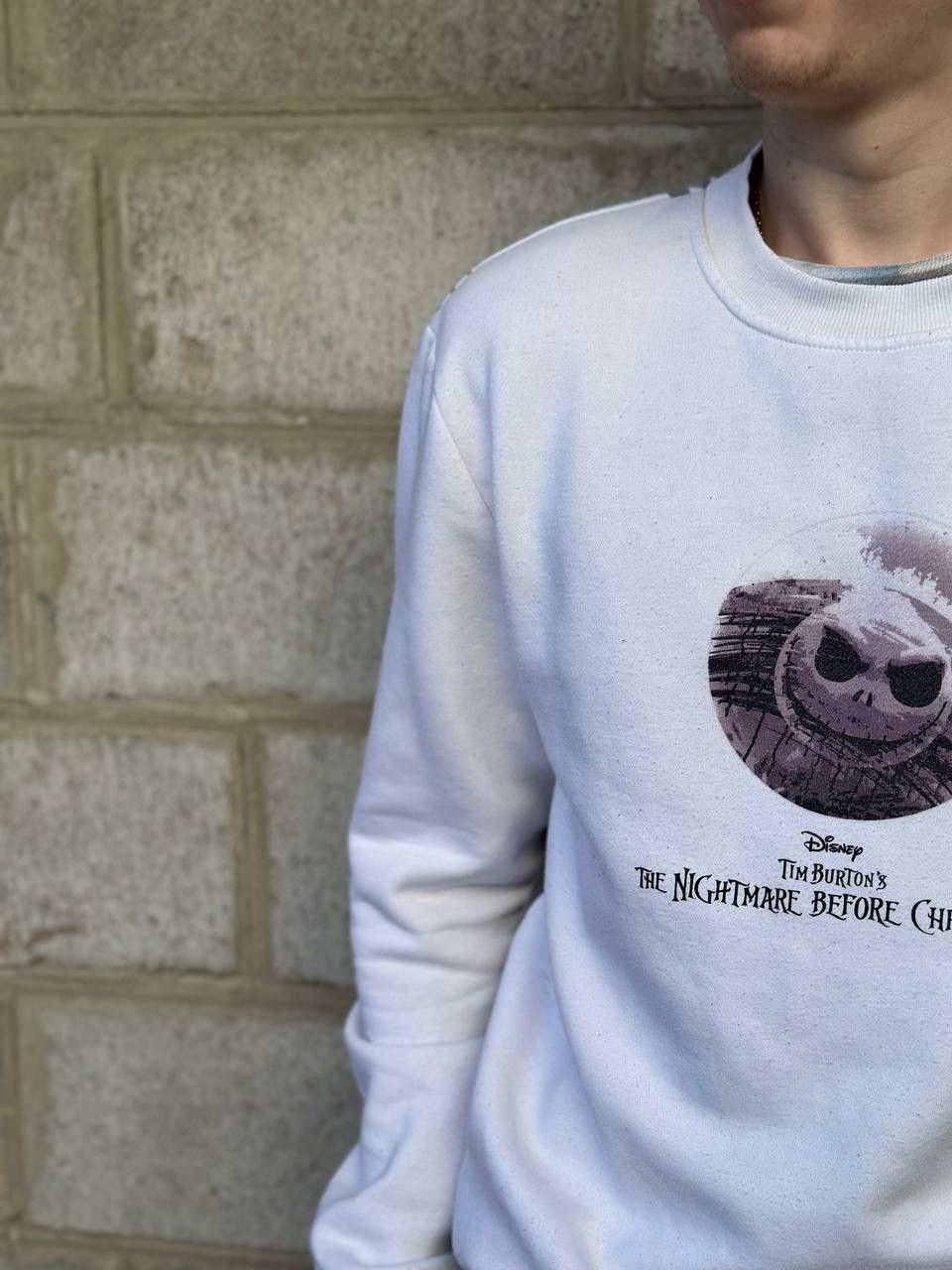 Disney VTG Disney Sweatshirt Big Logo The Nightmare Before Christma Size US M / EU 48-50 / 2 - 6 Thumbnail