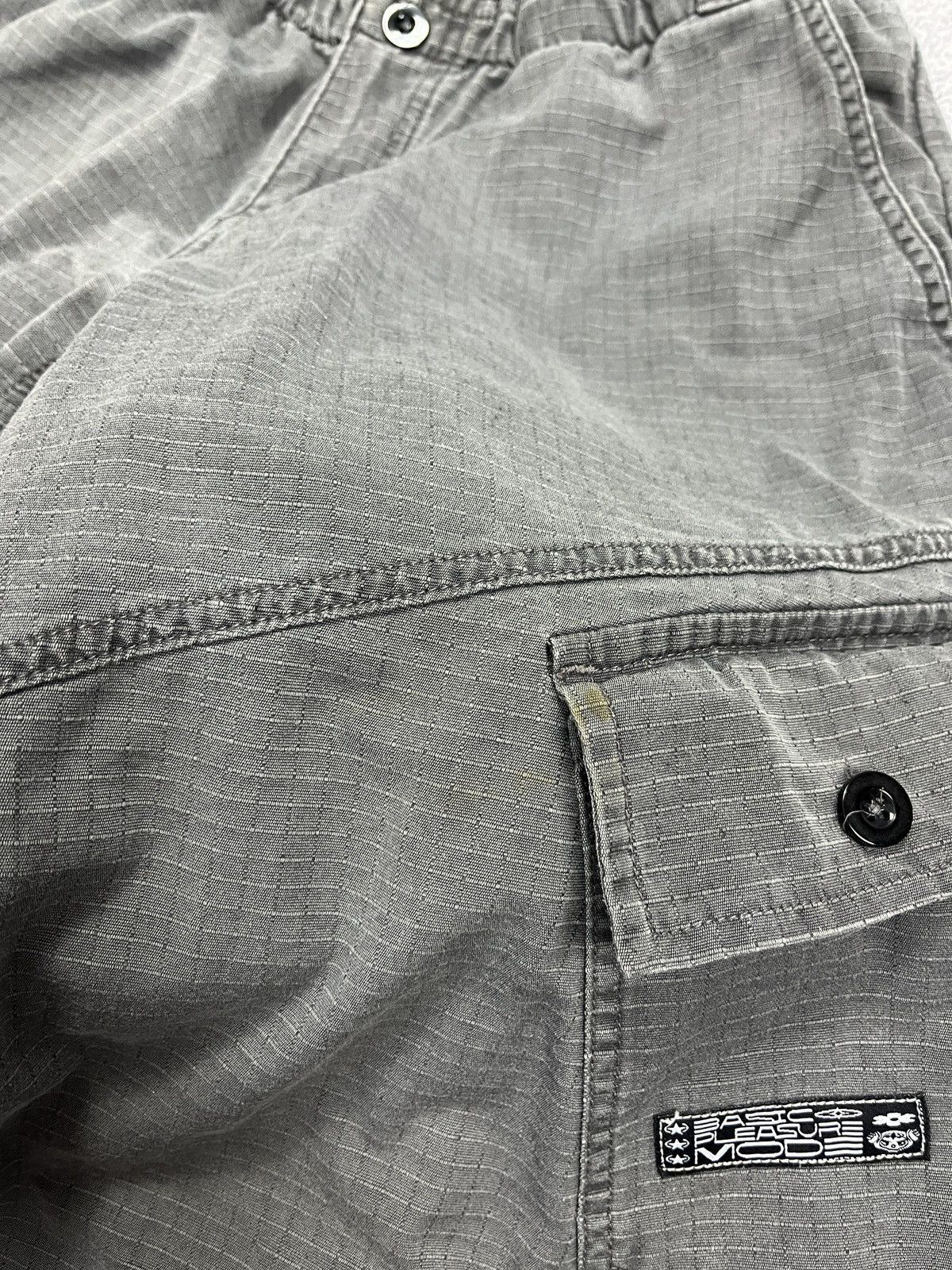 Japanese Brand Basic Pleasure Mode Japanese Cargo Baggy Pants Avant Garde Size 30" / US 8 / IT 44 - 13 Thumbnail