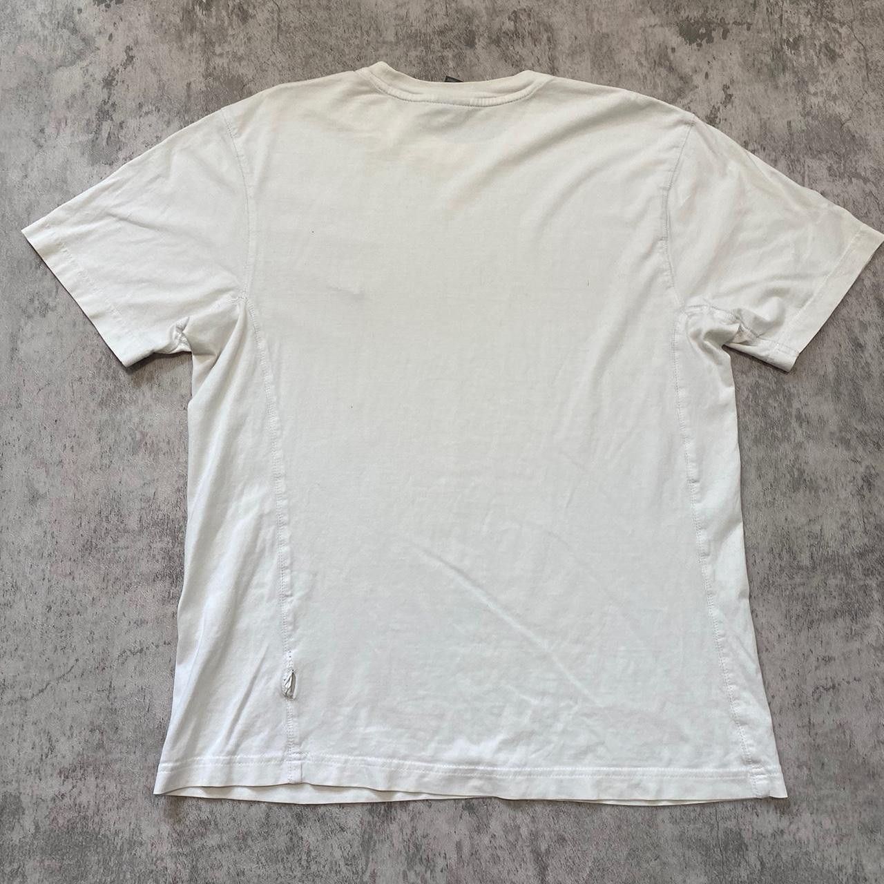 Nike 2000s y2k Nike white t-shirt with embroidered logo Size US L / EU 52-54 / 3 - 2 Thumbnail