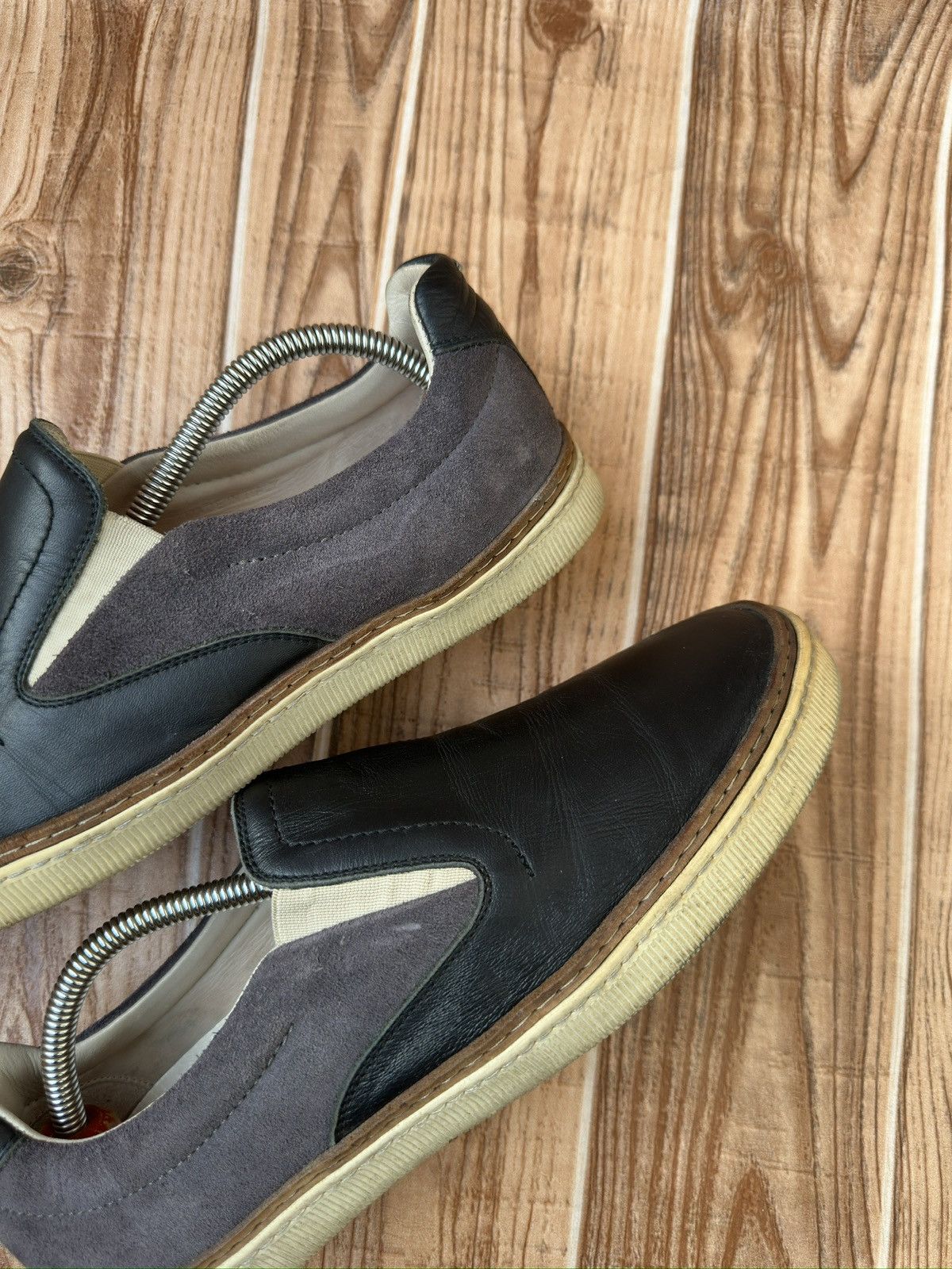 Maison Margiela Maison Martin Margiela Ss15 Slip On Black Leather Suede. Size US 9 / EU 42 - 22 Thumbnail