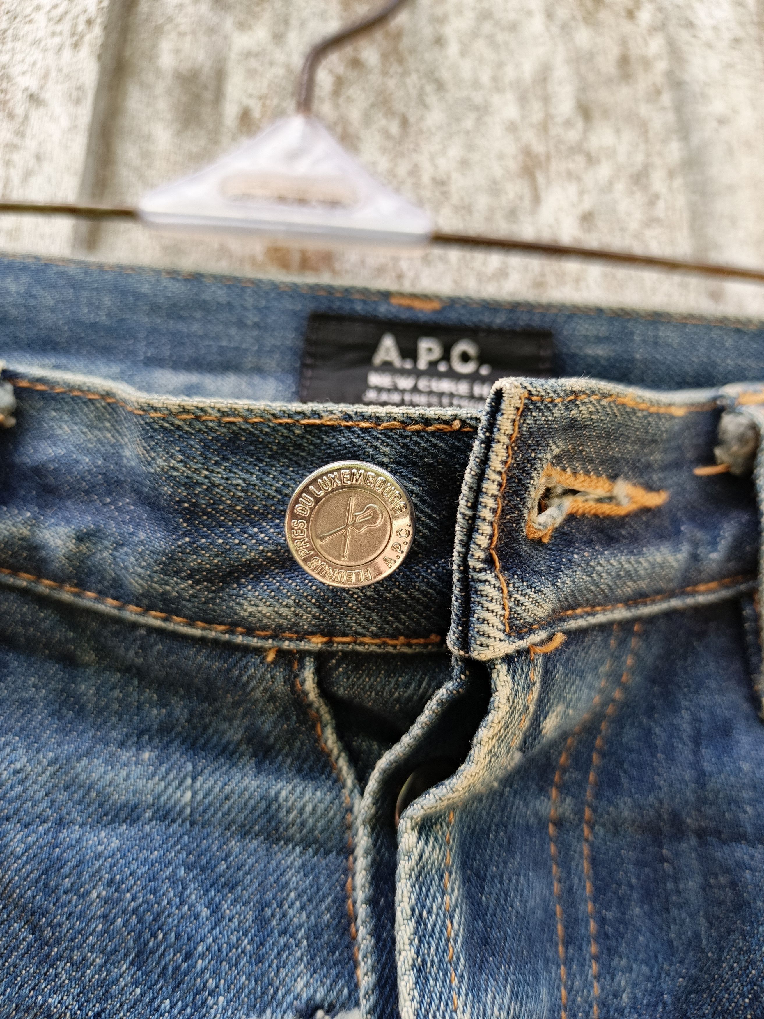 A.P.C. A.P.C new cure H denim jeans Size US 32 / EU 48 - 8 Thumbnail
