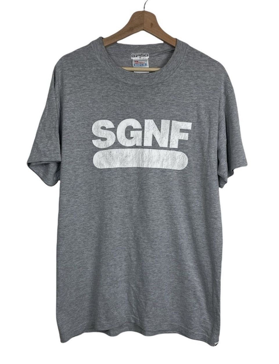 Gallery1950 × Hanes × Vintage Gallery 1950 SGNF Tee Hanes | Japan Streetwear Archive Size US M / EU 48-50 / 2 - 1 Thumbnail