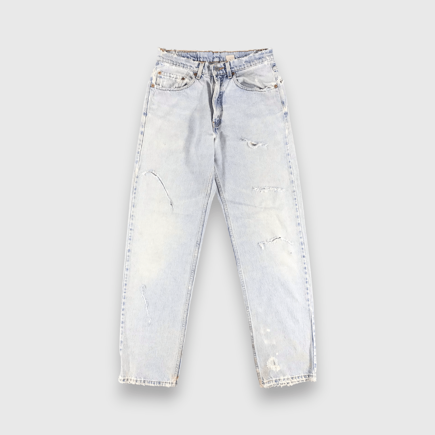 Levi's Vintage 90s Light Wash Levis 550 Jeans-J1658 Size US 30 / EU 46 - 1 Thumbnail