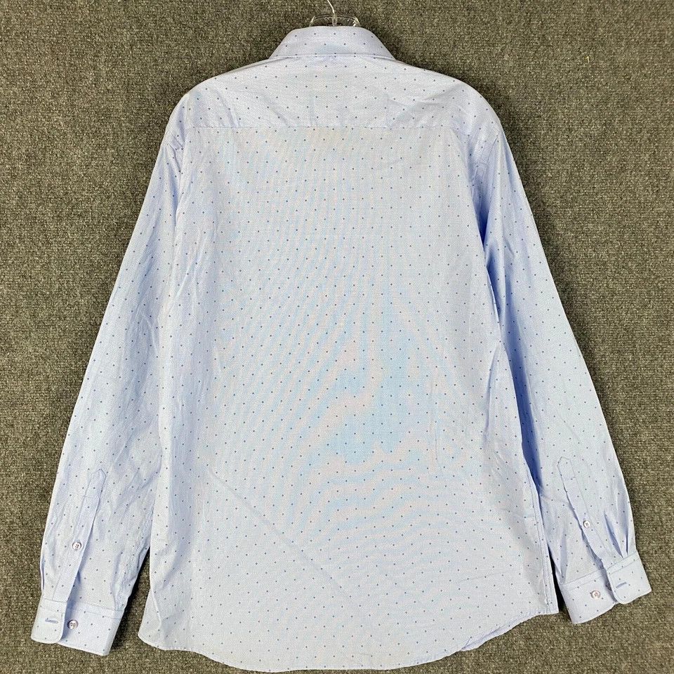 Other WES Dress Shirt Men's Size 44 Slim Fit Long Sleeve Polyester Size US S / EU 44-46 / 1 - 7 Thumbnail