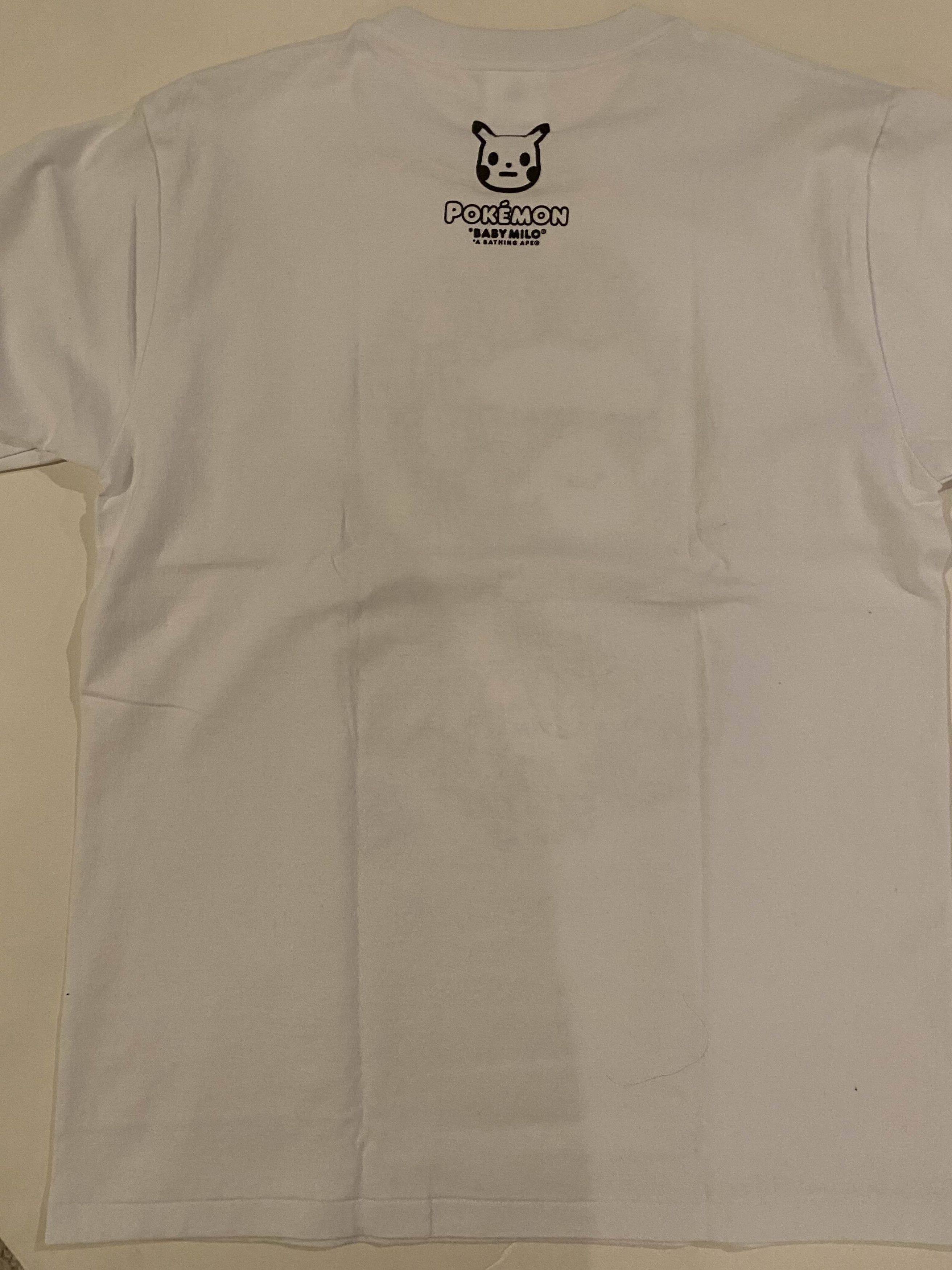 Bape × Pokemon Bape x Pokemon Pikachu Baby Milo Tee Size US M / EU 48-50 / 2 - 2 Thumbnail